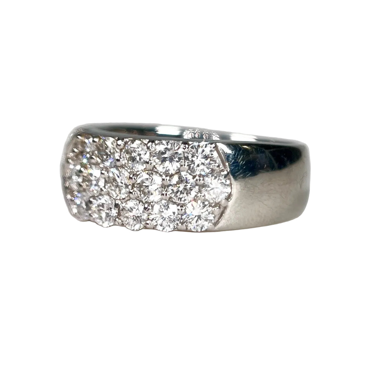 2602 secondhand Pt900 D1.50ct 9.09g #14