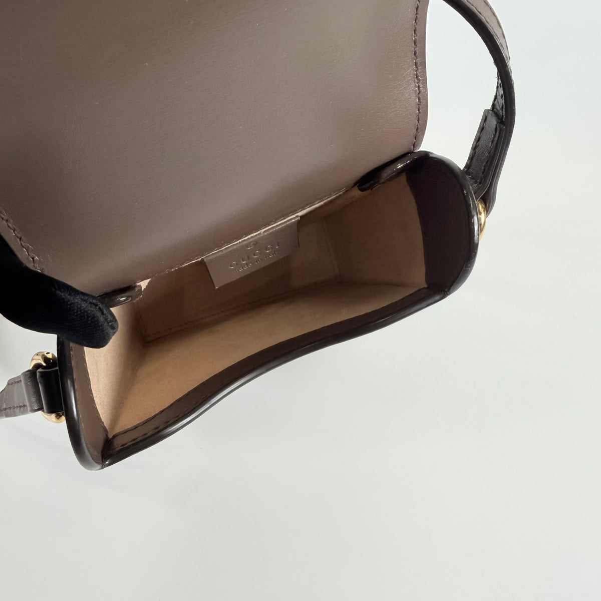 2608 secondhand GUCCI Horsebit Shoulder Bag