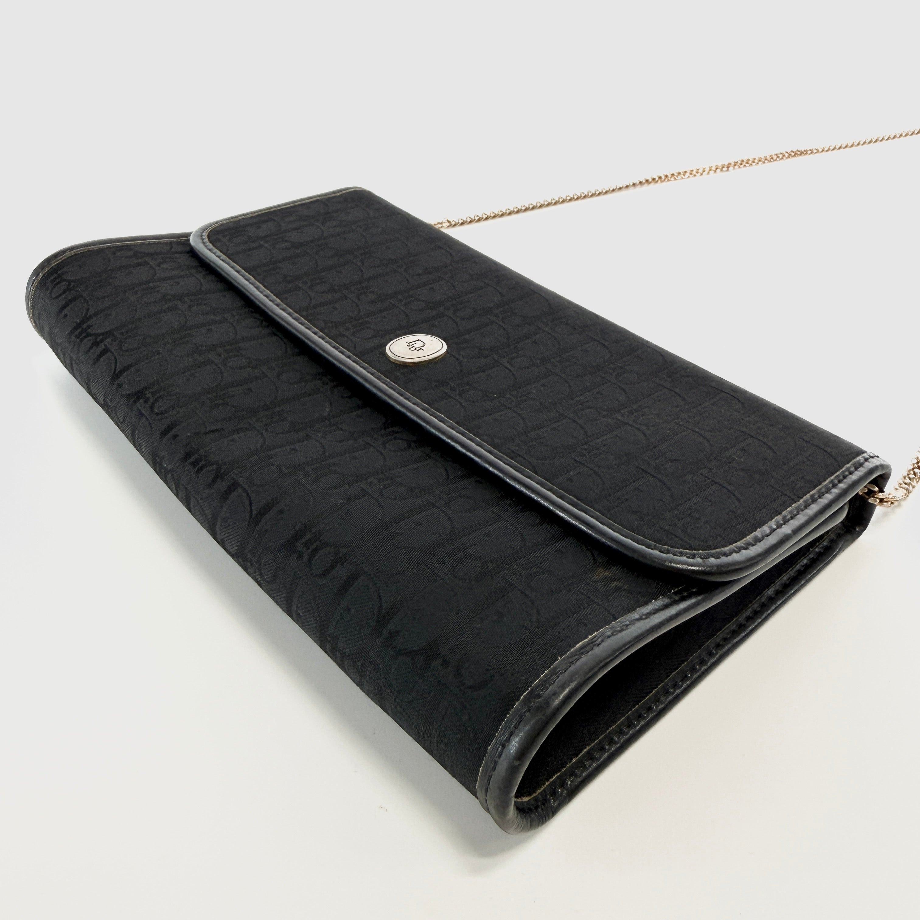 2608 secondhand CD Trotter Chain Shoulder Bag