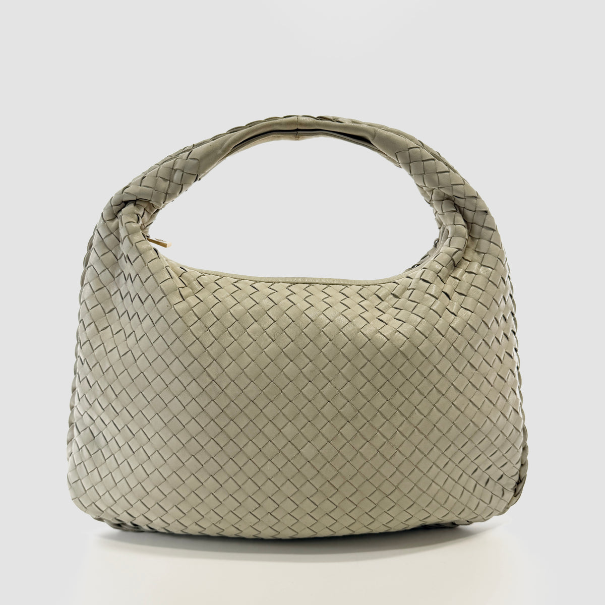2607 secondhand BOTTEGAVENETA Shoulder bag / Crossbody Bag hobo bag Intrecciato