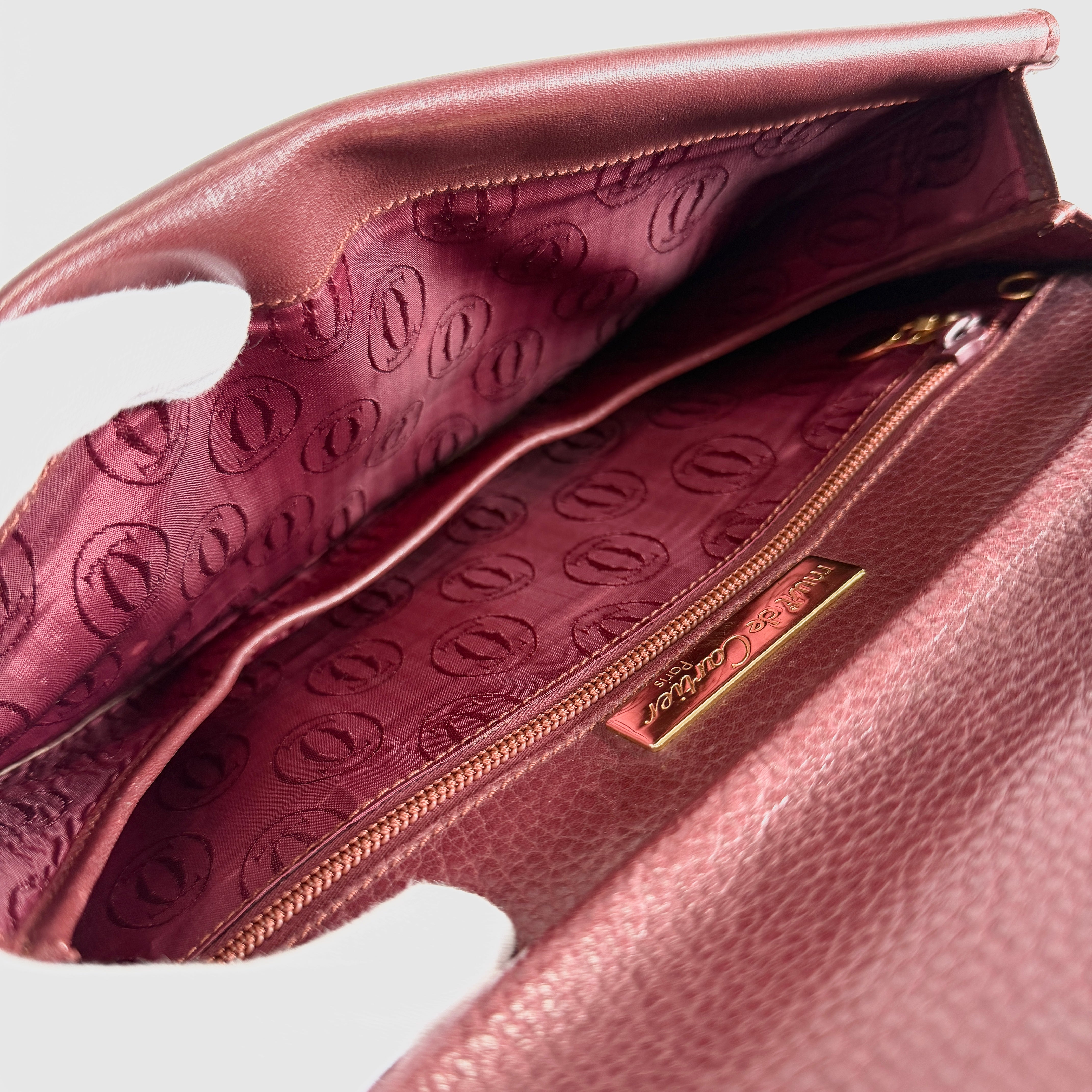 2607 secondhand CARTIER mustline Shoulder bag