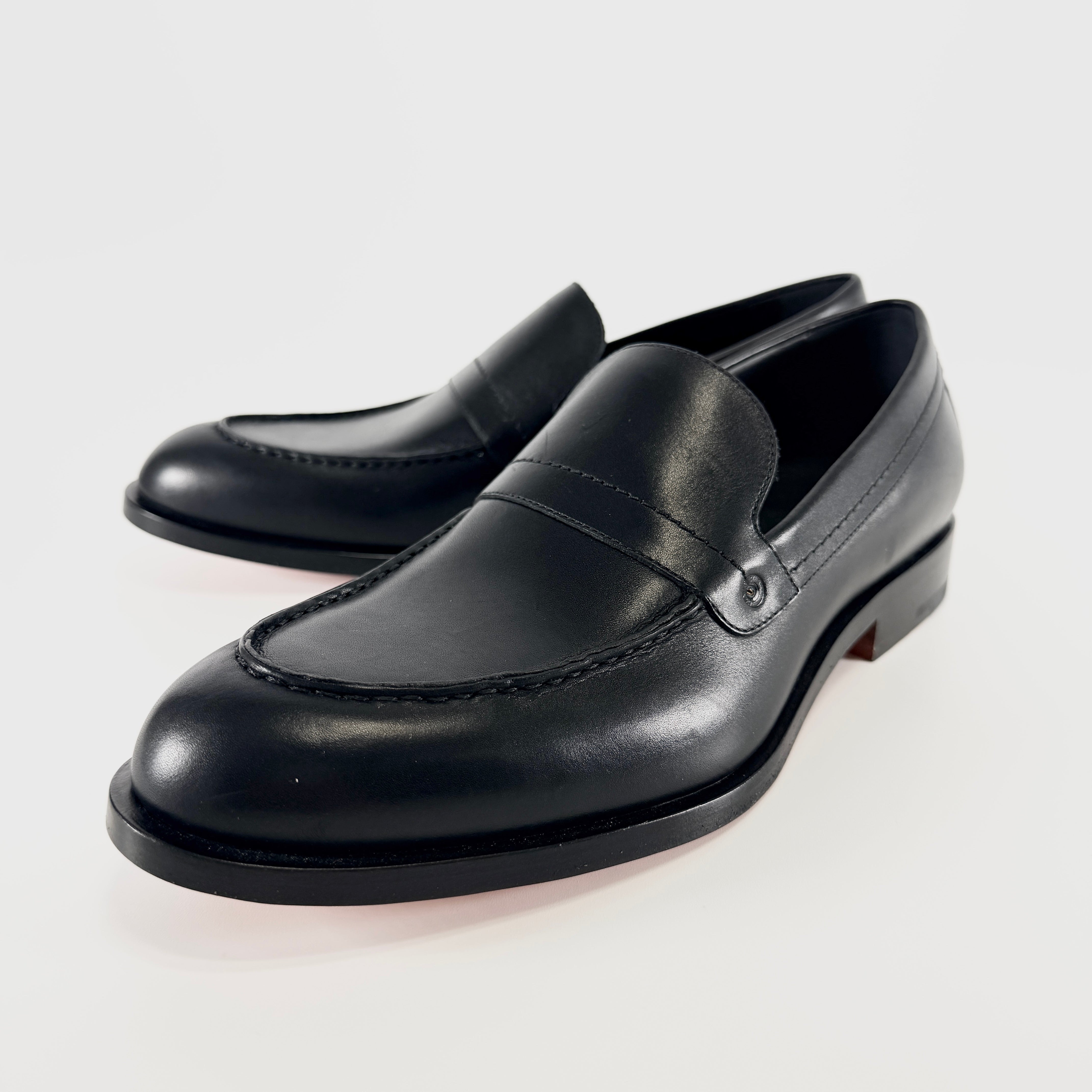 2602 secondhand HERMES leather shoes / Loafers