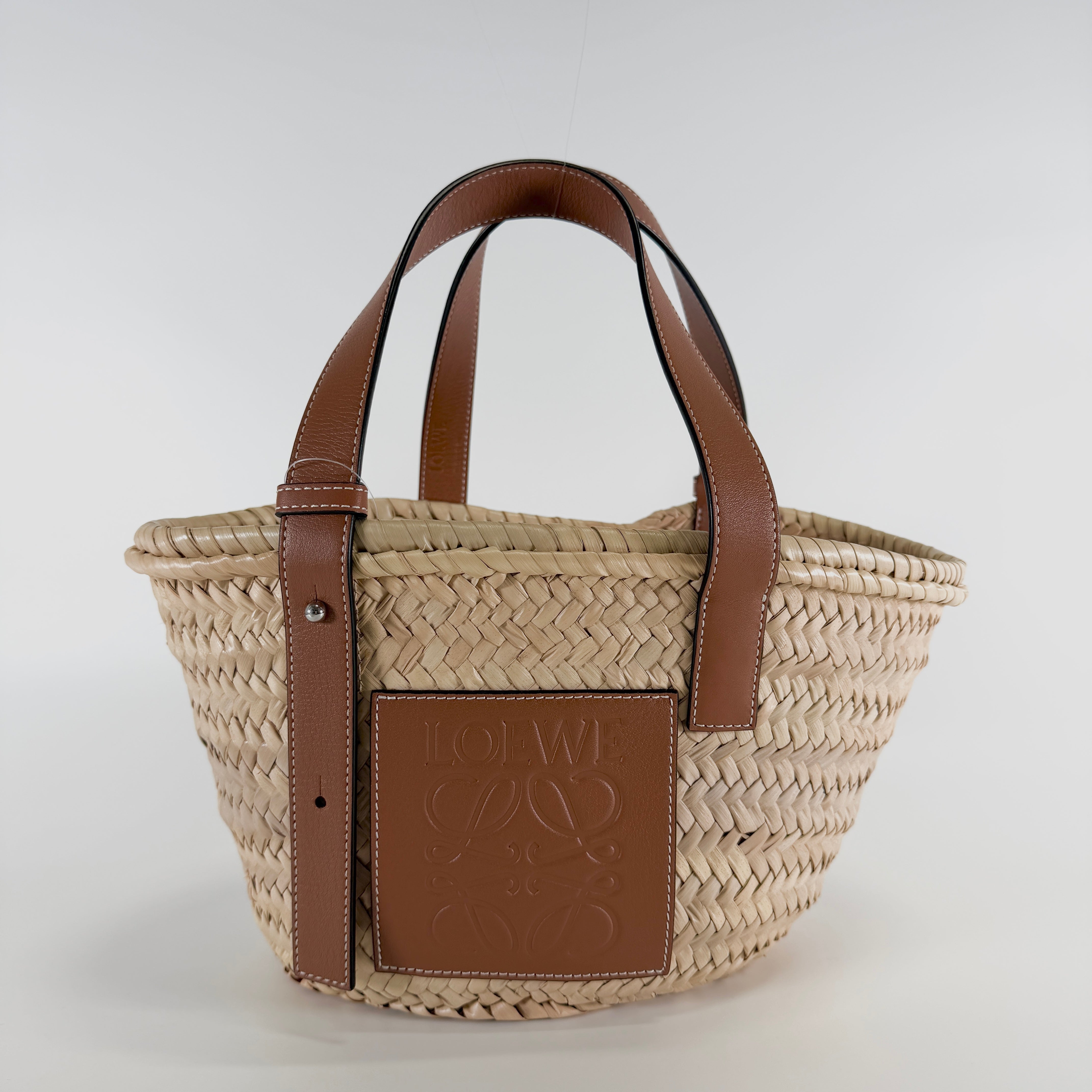 2606 secondhand LOEWE Tote Bag anagram basket bag hand bag