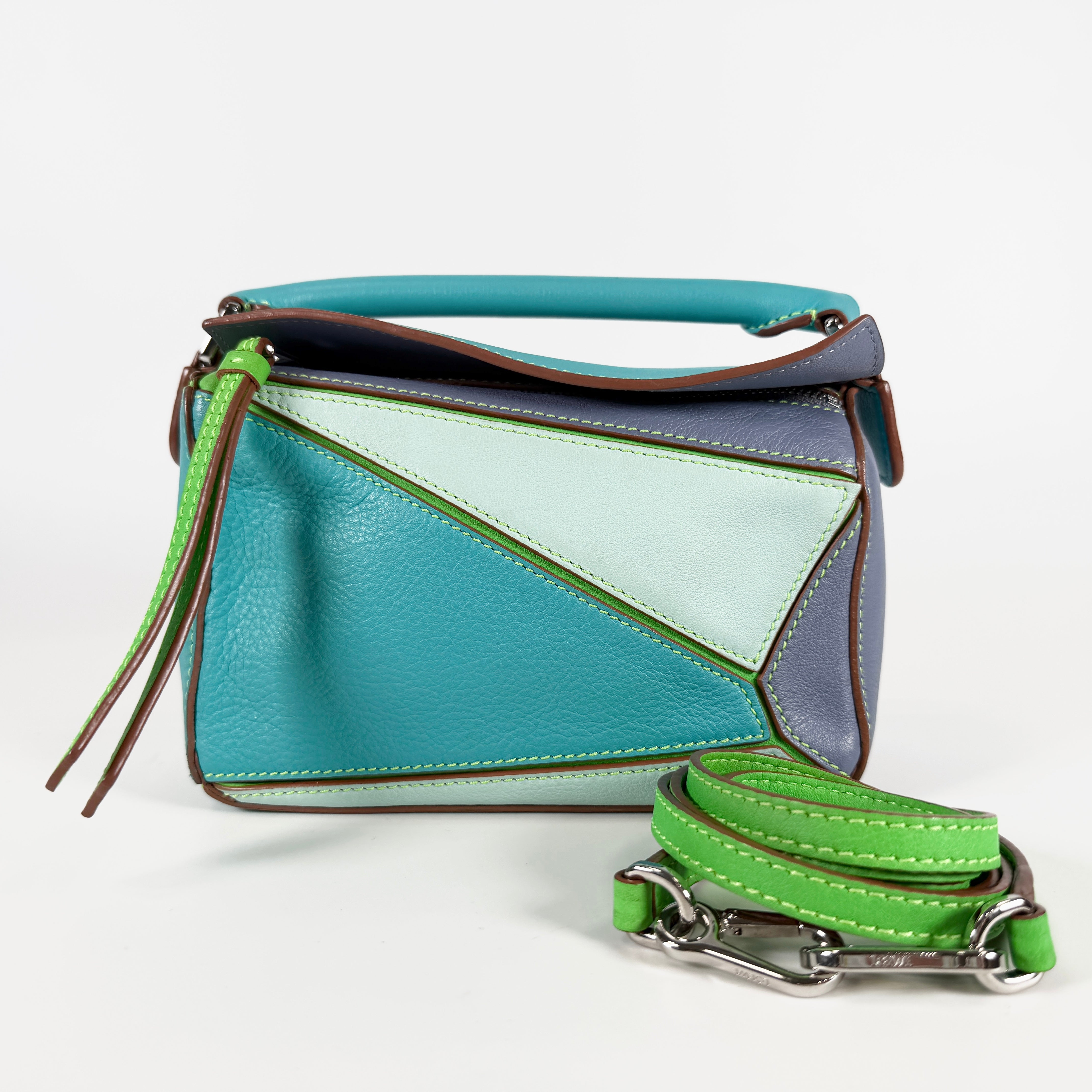 2603 secondhand LOEWE Puzzle bag Multicolor
