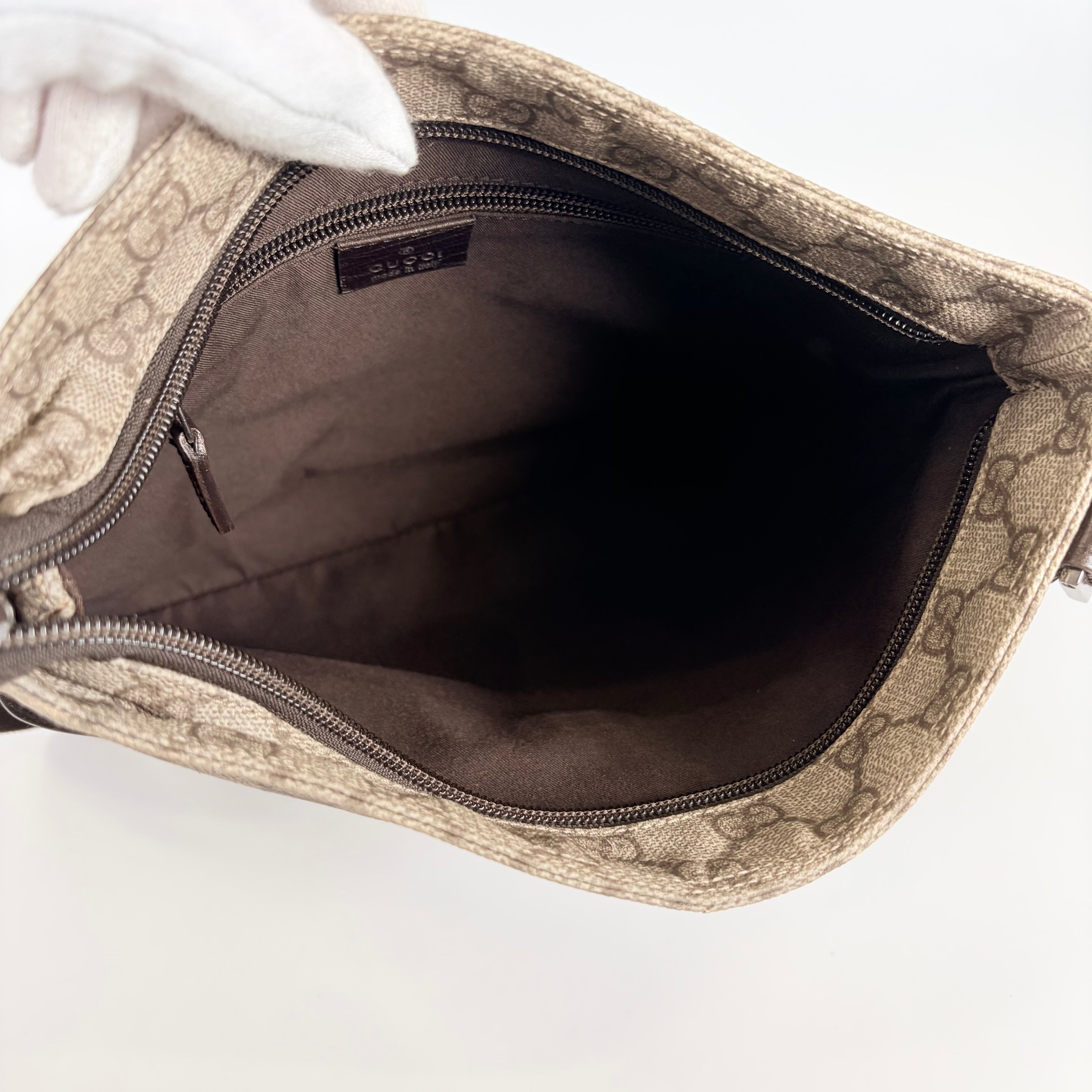 2606 secondhand Gucci brand bag 141626 GG supreme shoulder 31