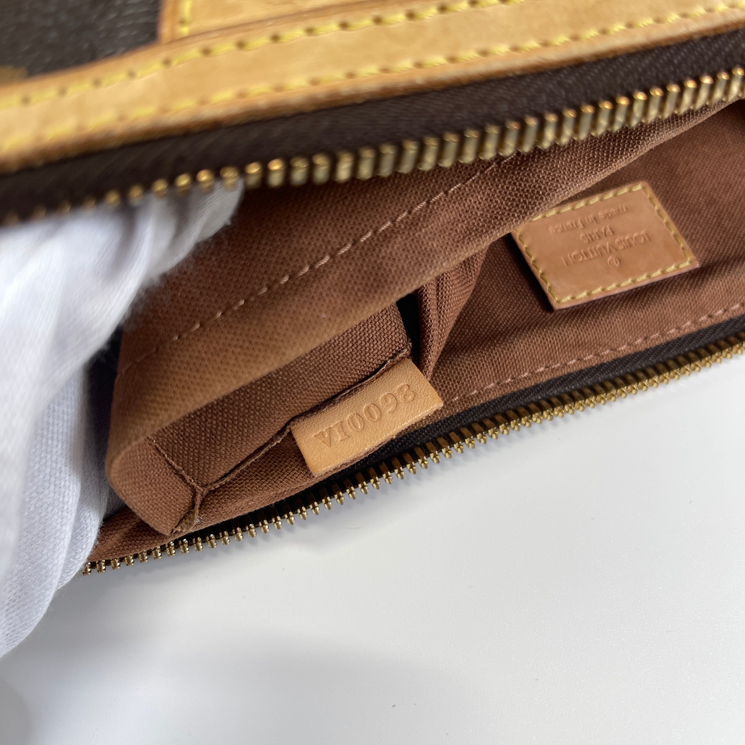 2605 secondhand LOUIS VUITTON Monogram Palermo M40145 SD1124