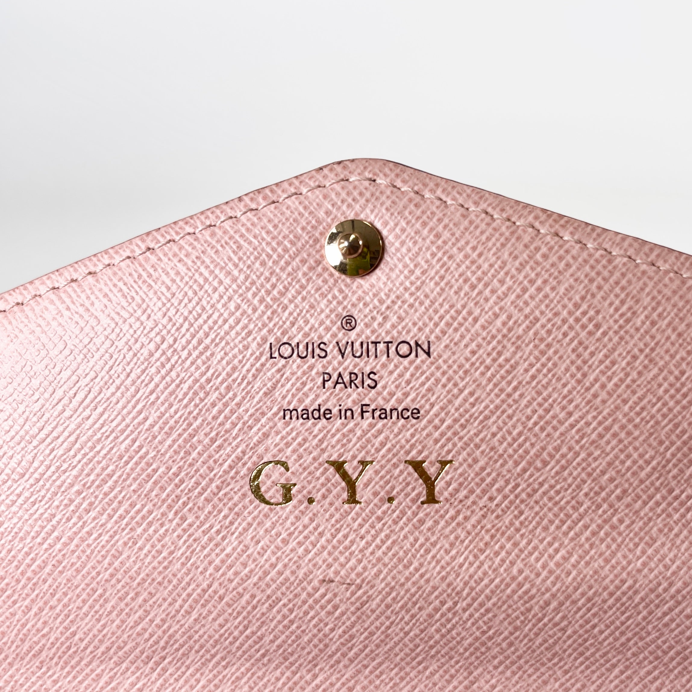 2603 secondhand LV Monogram ★ Portefeuille Sarah Rose Ballerina