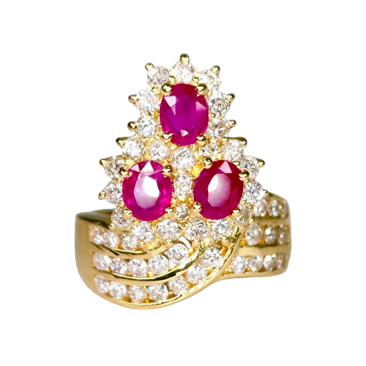 2603 secondhand K18 R1.48ct/D1.18ct 8.4g #10