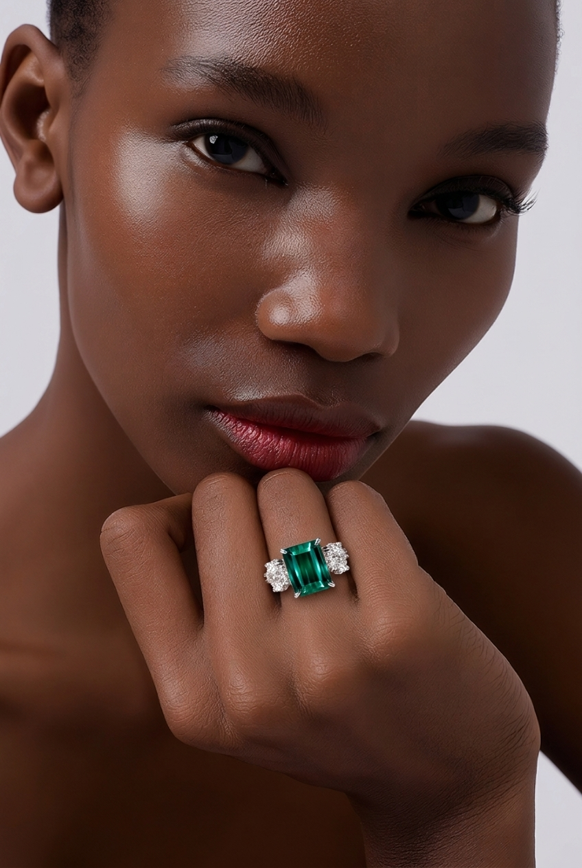 2604 Pt900 Ring Tourmaline 1.64ct/0.18ct 4.5g