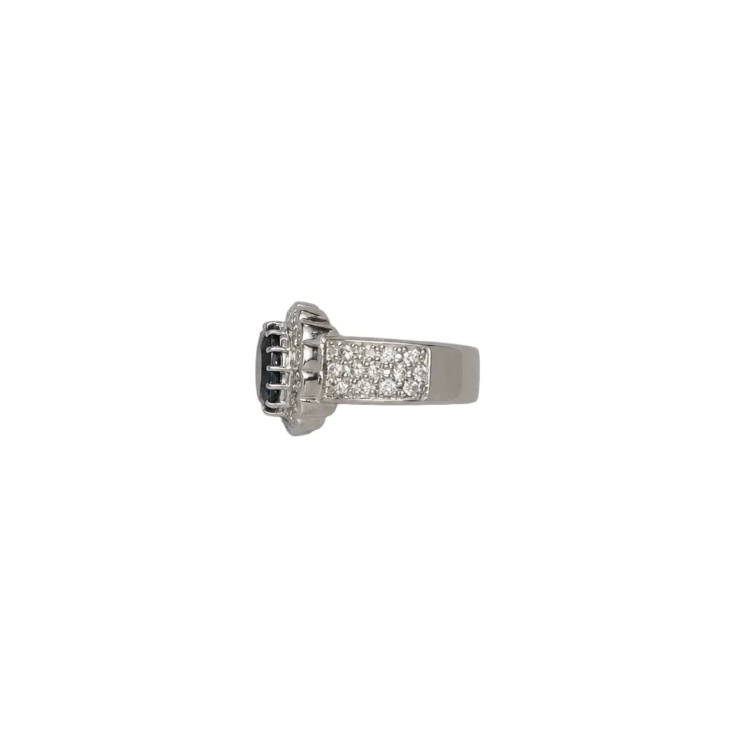 2607 secondhand ring non heated S3.183ct/D1.30ct Total 11.5g