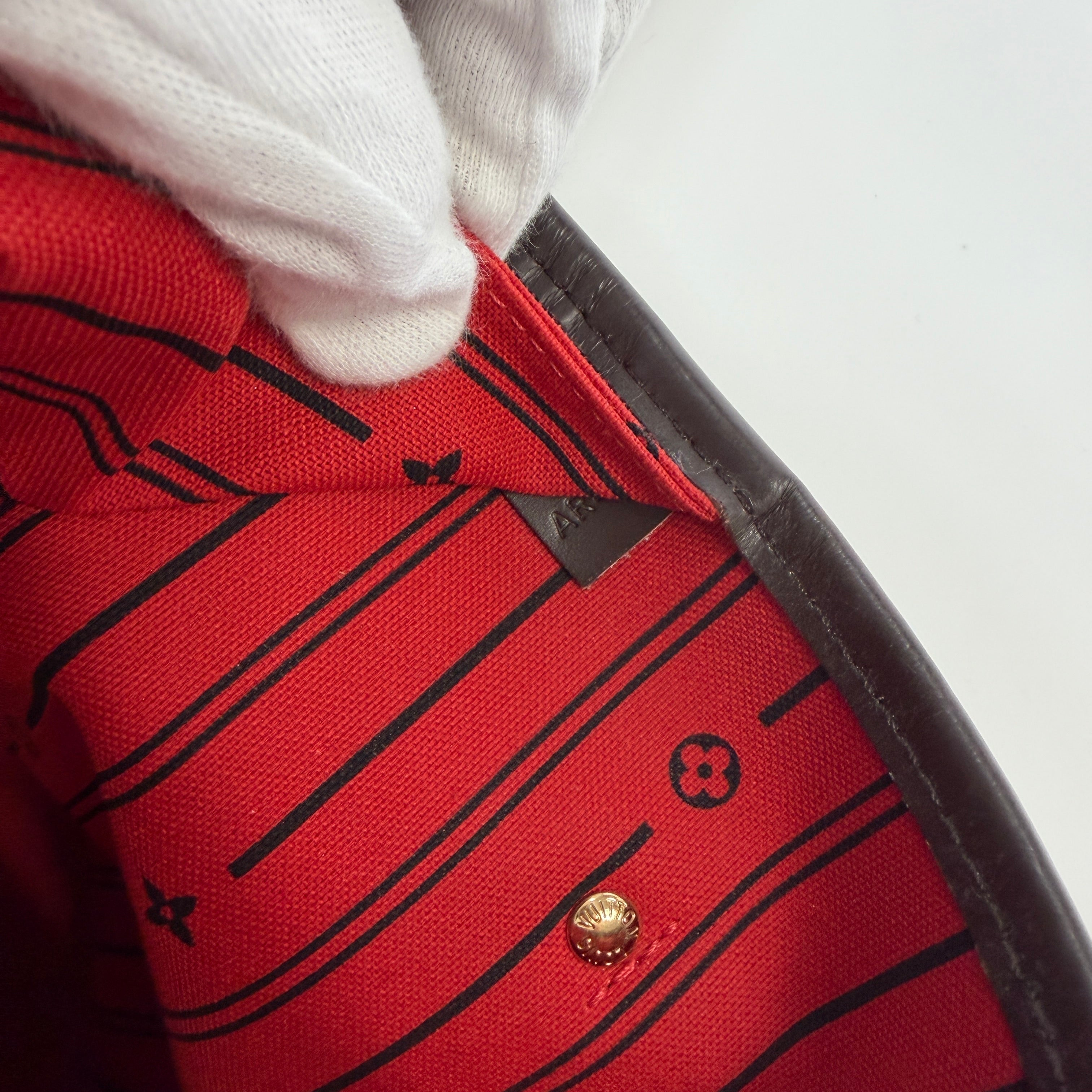 2606 secondhand LV Damier Neverfull MM