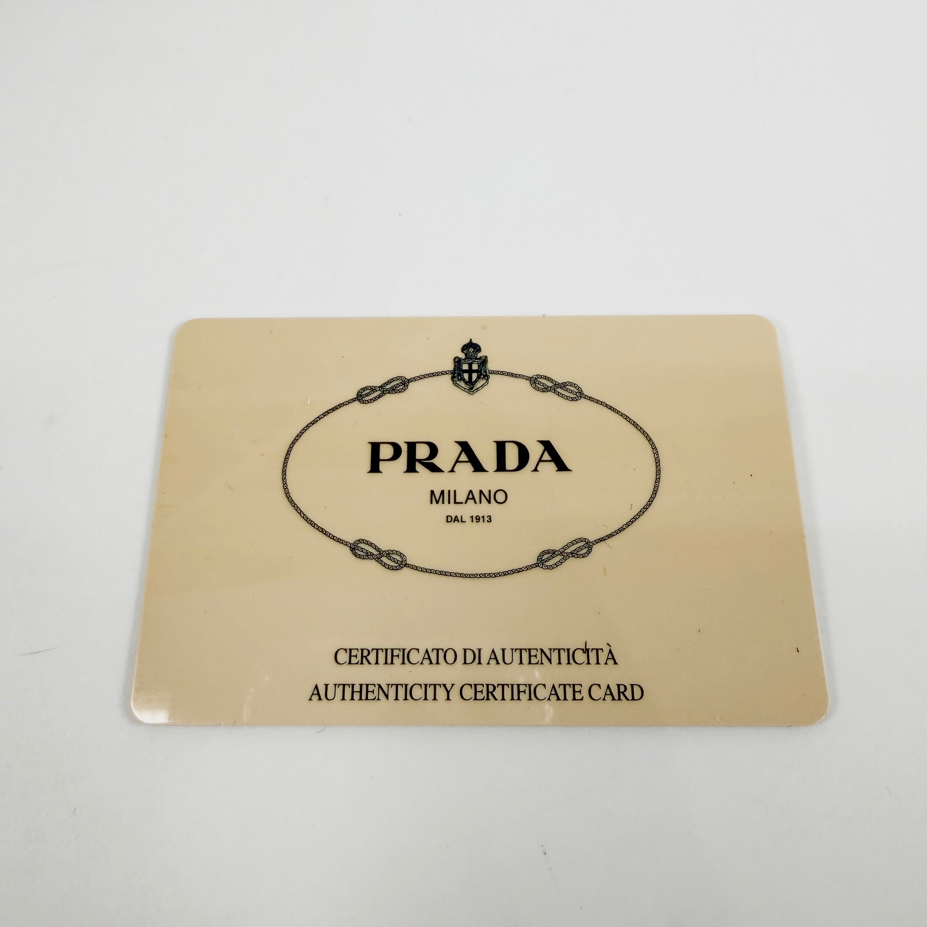 2608 secondhand PRADA backpack nylon black Guarantee B