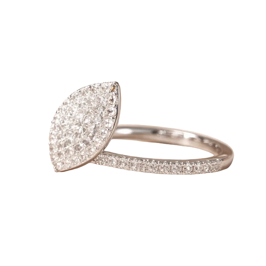 2604 K18 Ring D0.42ct 2.5g