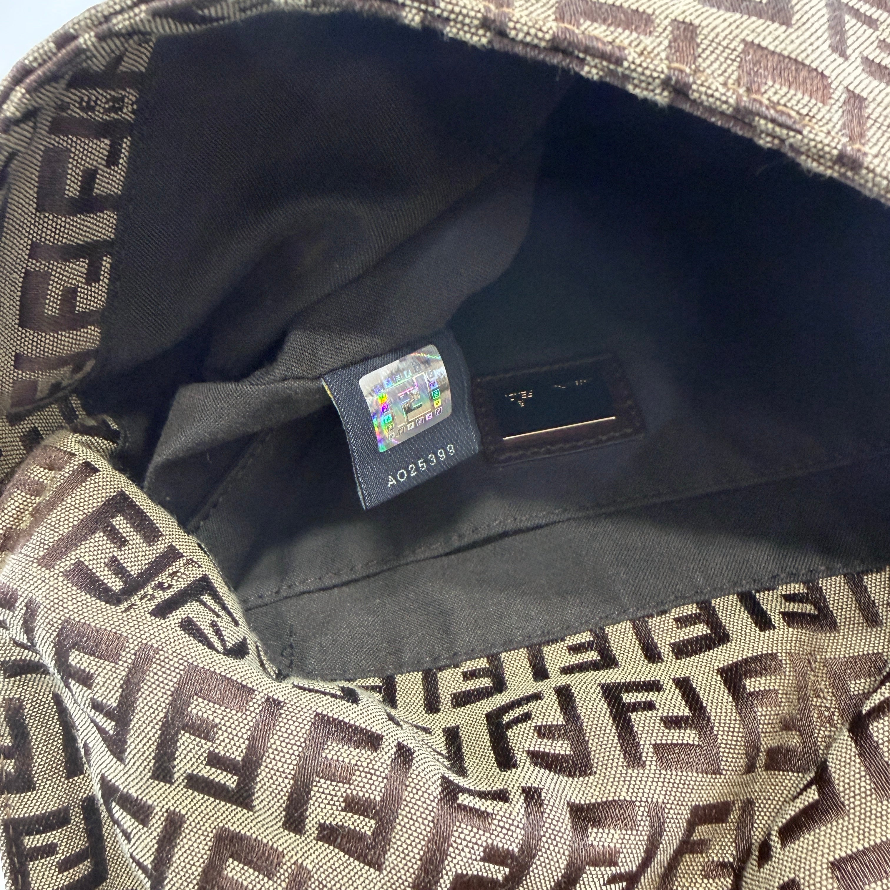 2605 secondhand FENDI Zucchino Mamma Shoulder bag