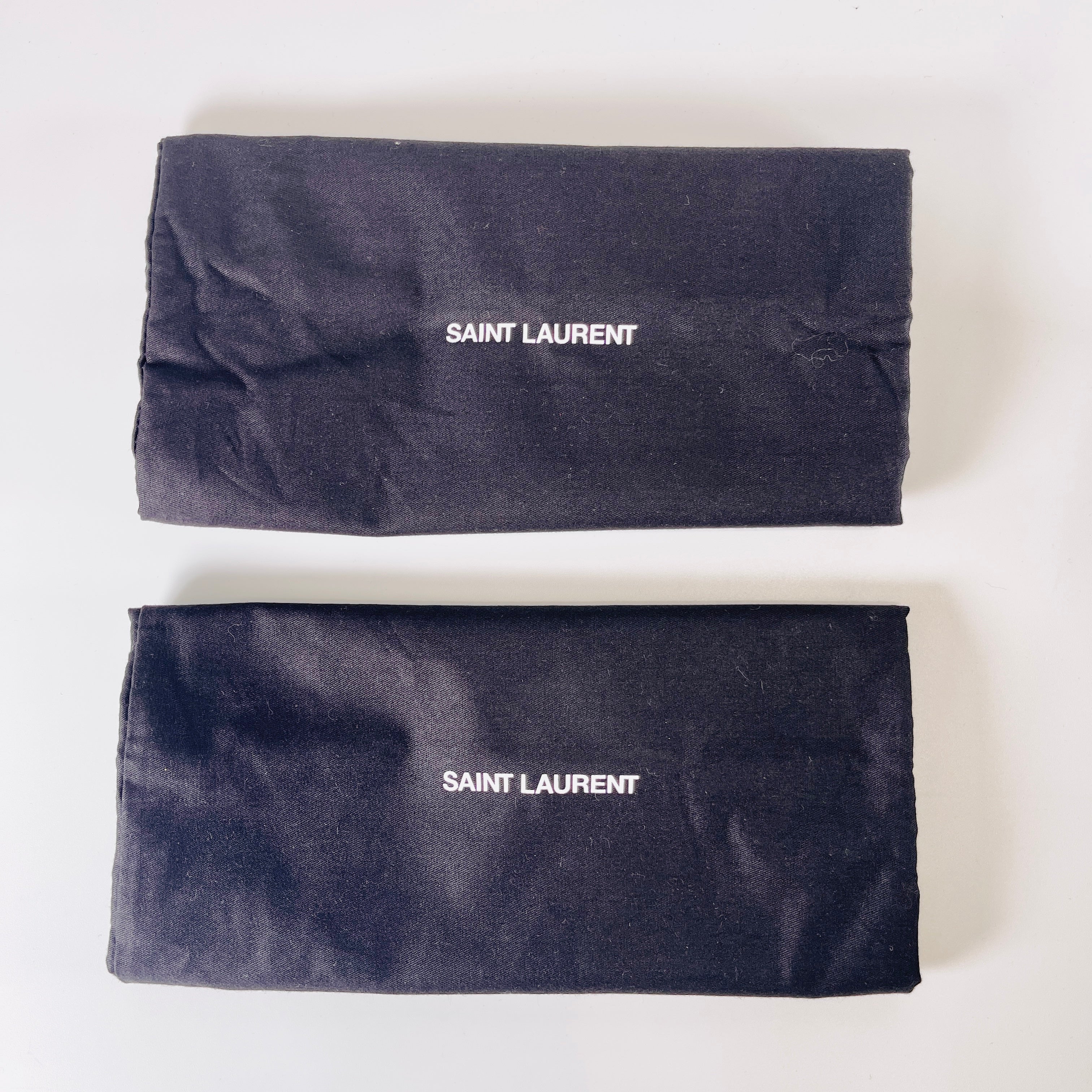 2605 secondhand SAINTLAURENT Saint Laurent Paris suede short boots 37 Women's black 554650 box belt
