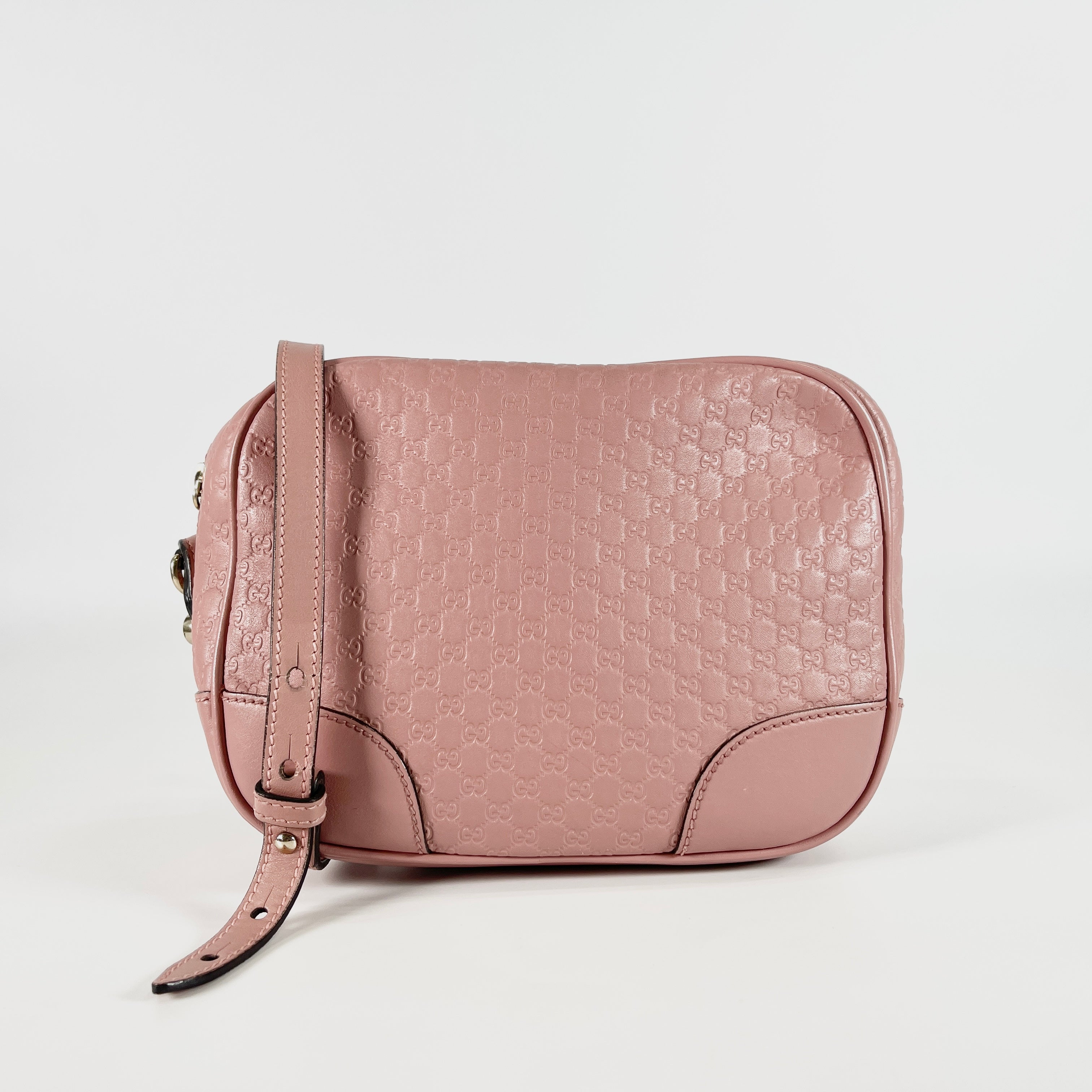 2602 secondhand GUCCI Micro Guccissima shoulder