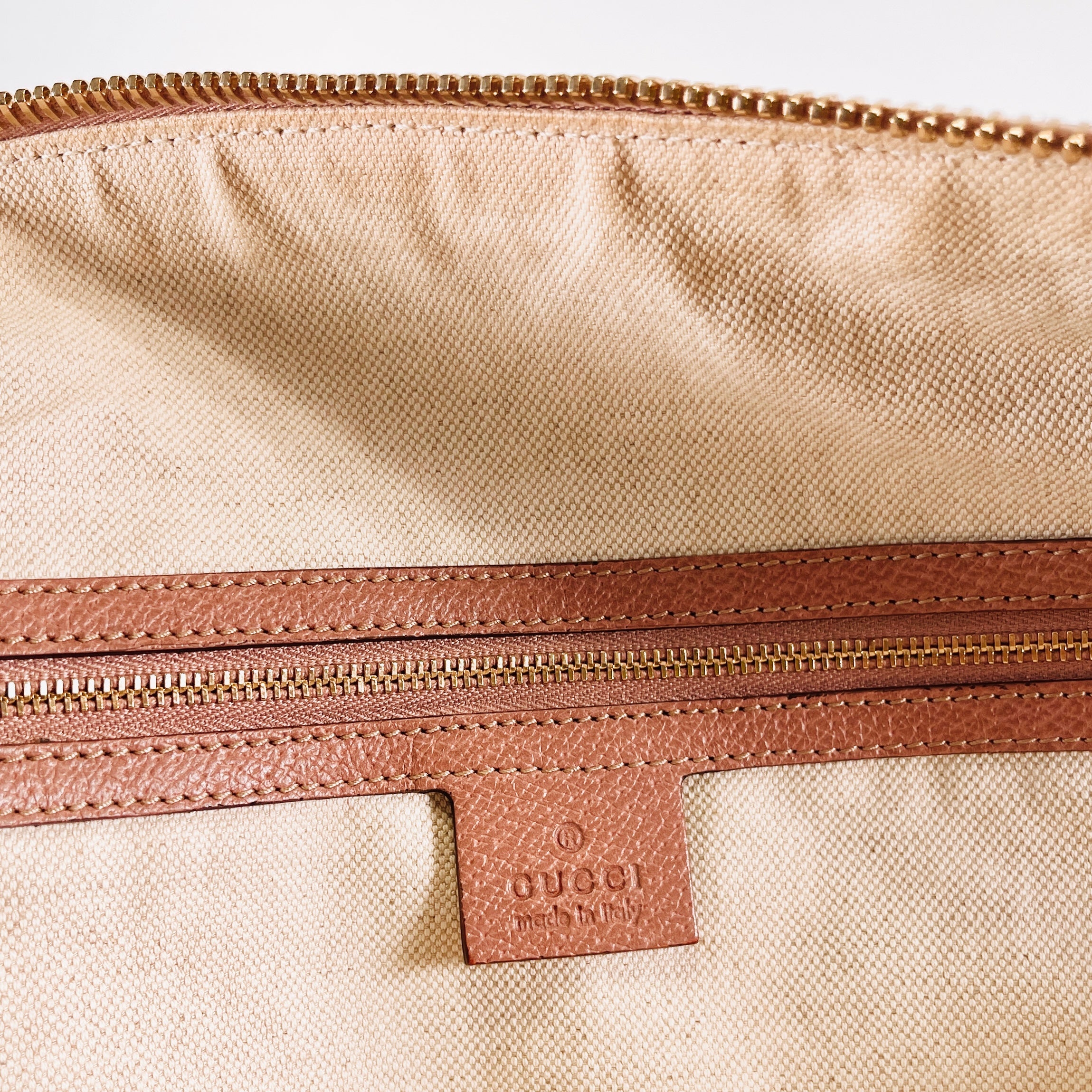 2604 secondhand GUCCI Tote Bag GG canvas