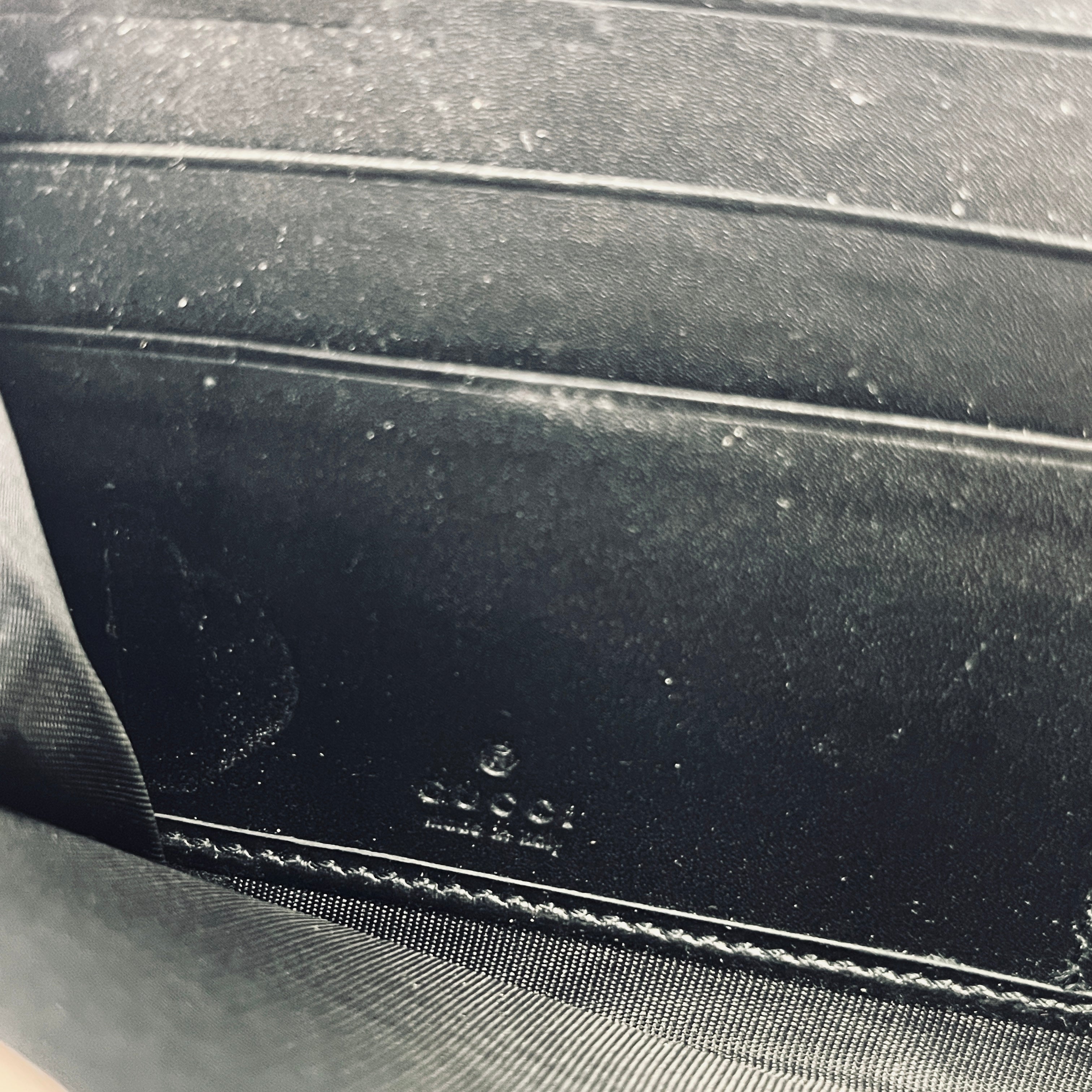 2604 secondhand GUCCI GG Supreme Long wallet