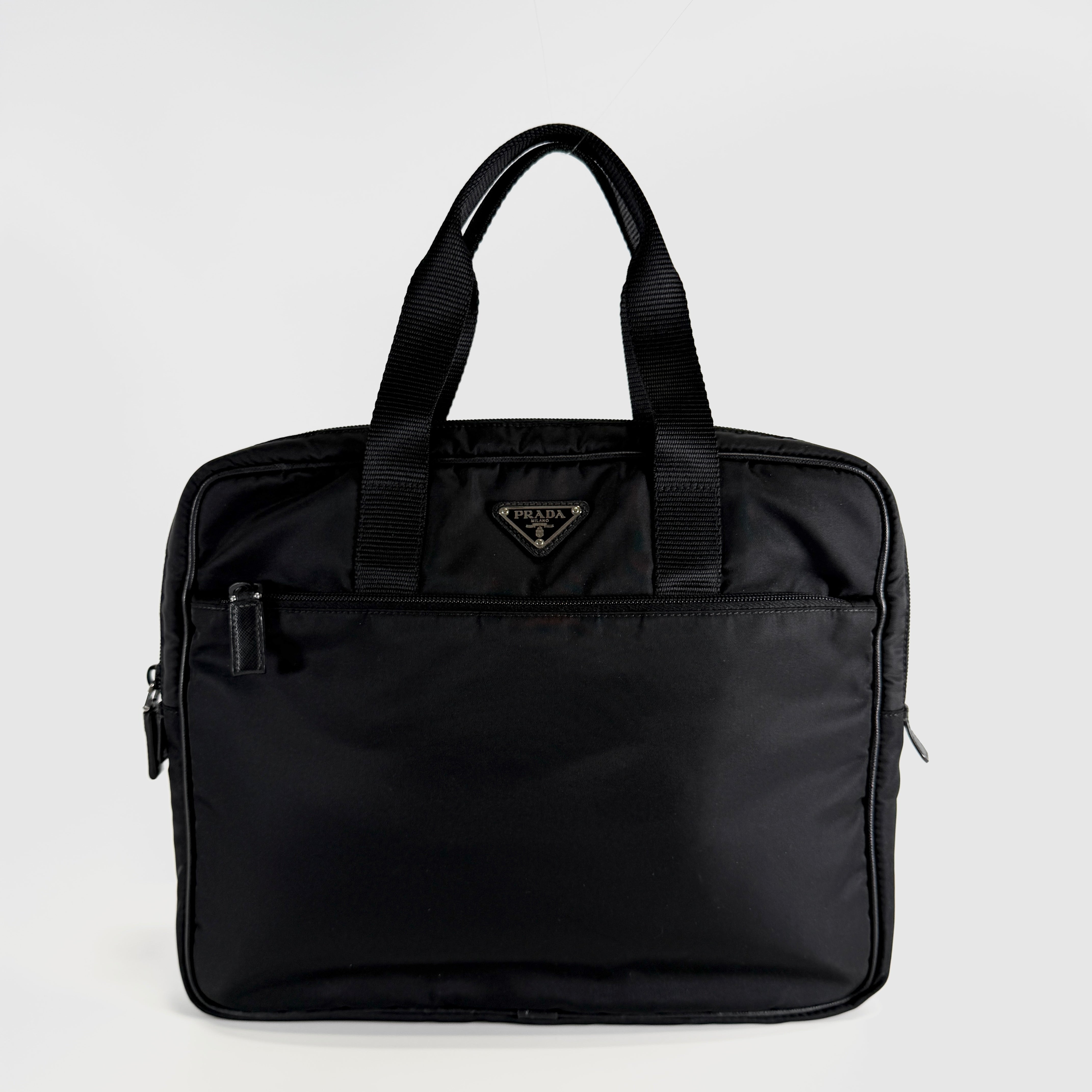 2604 secondhand PRADA business bag