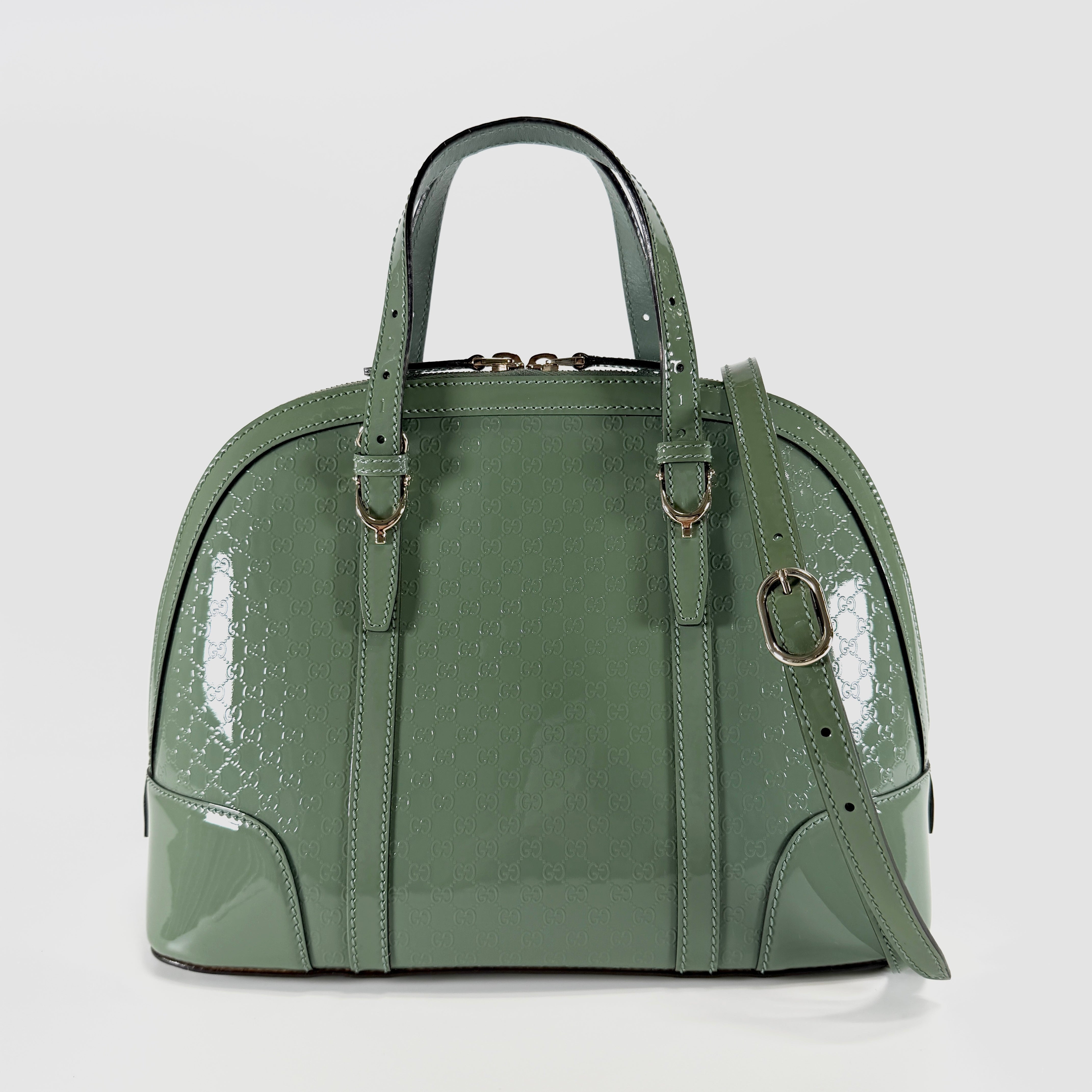 2607 secondhand GUCCI Micro GG 2WAY hand bag