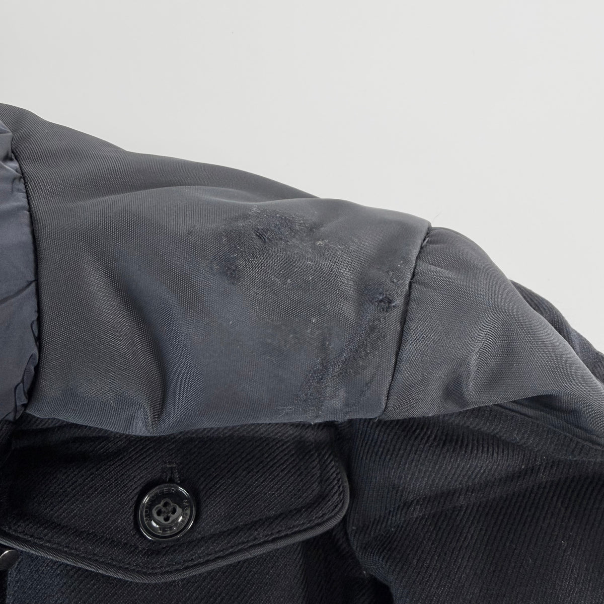 2606 secondhand MONCLER Down jacket coat Navy