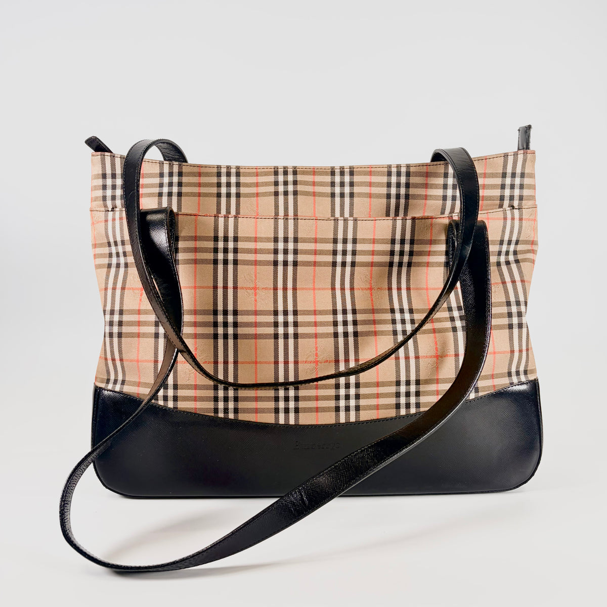 2605 secondhand BURBERRY Nova Check Tote bag