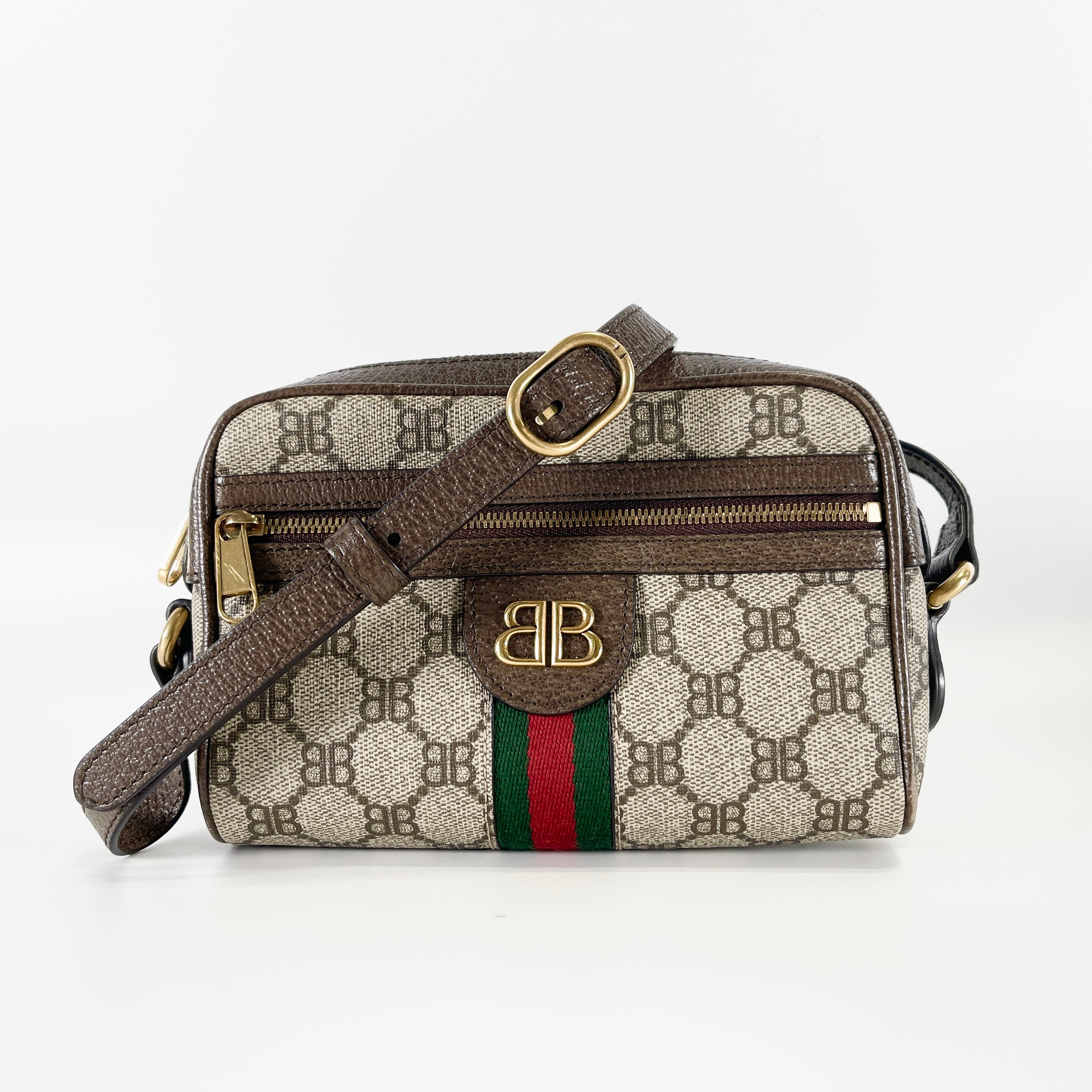 2604 secondhand GUCCI Balenciaga Collaboration The hacker Shoulder bag