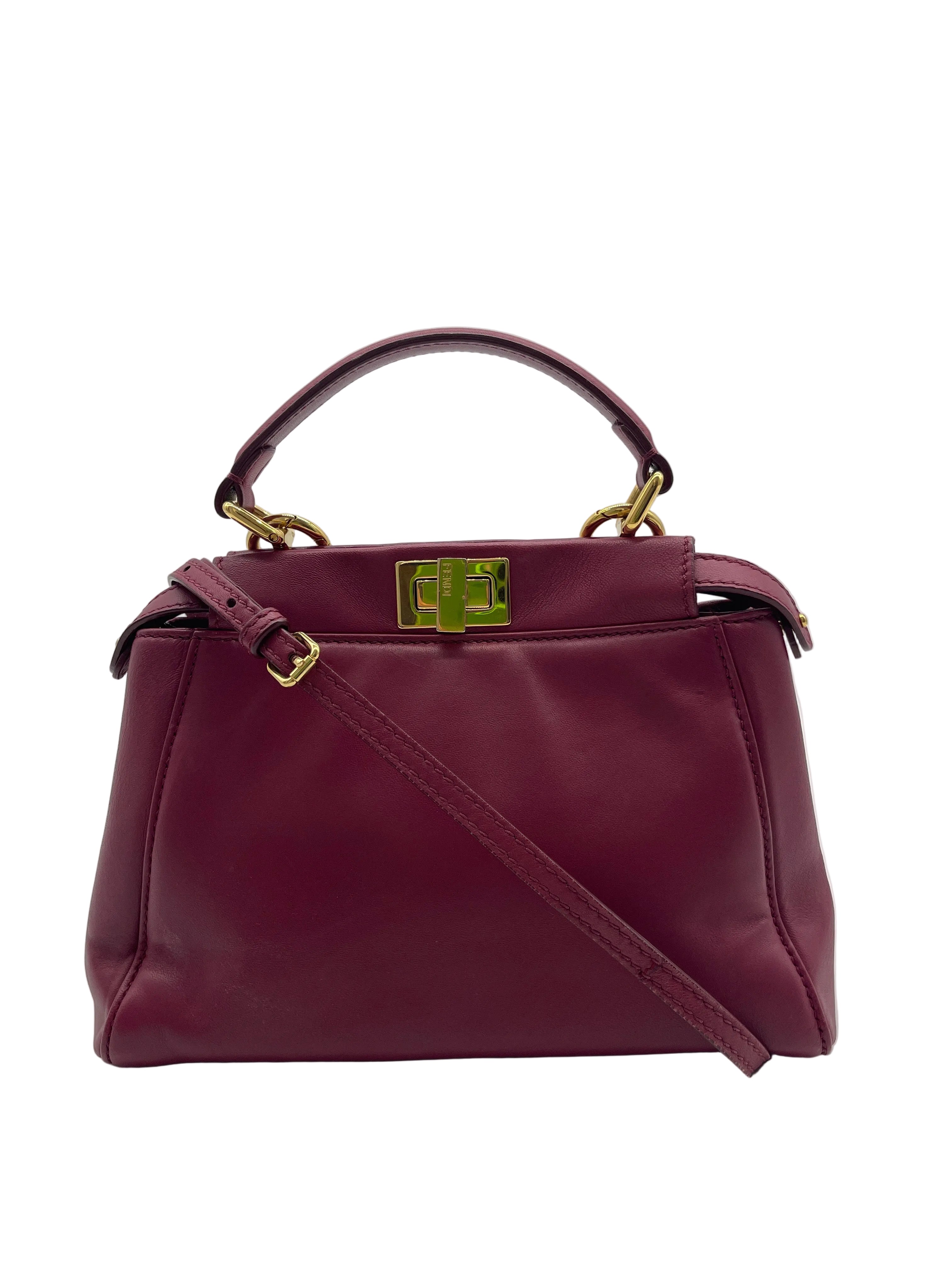 2511 FENDI P CURVE LEATHER