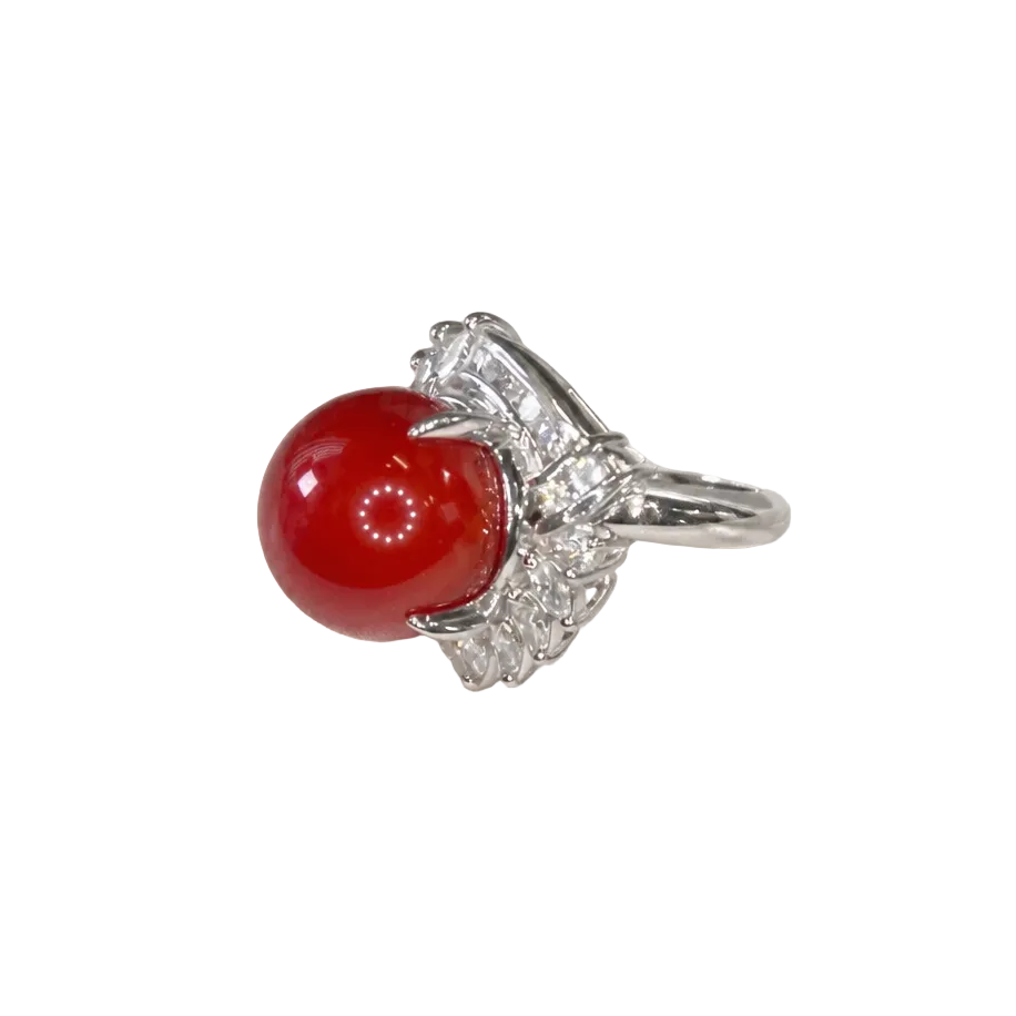 2606 secondhand Pt900 Sun 13.1mm/D0.90ct 15g