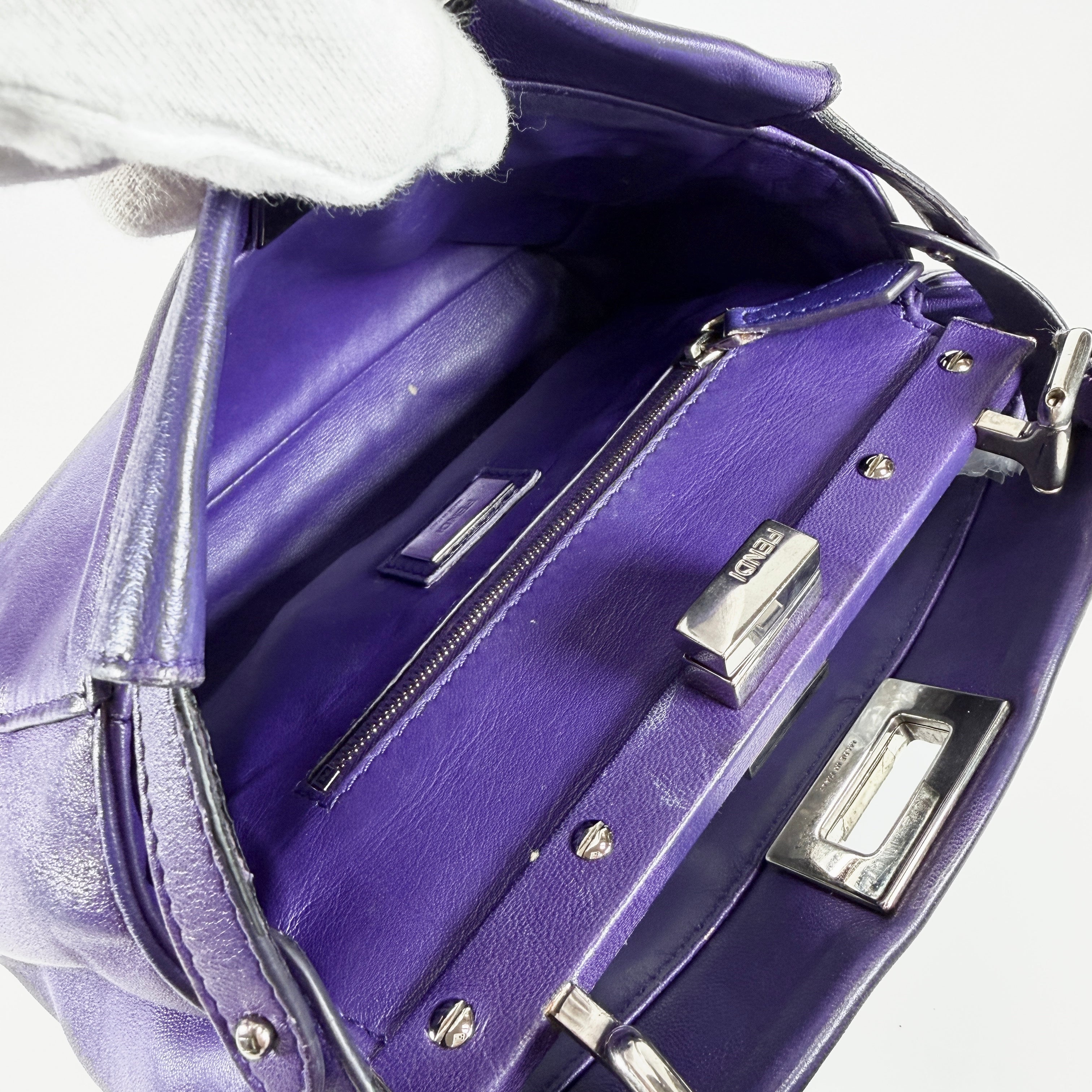 2606 secondhand FENDI mini Peekaboo