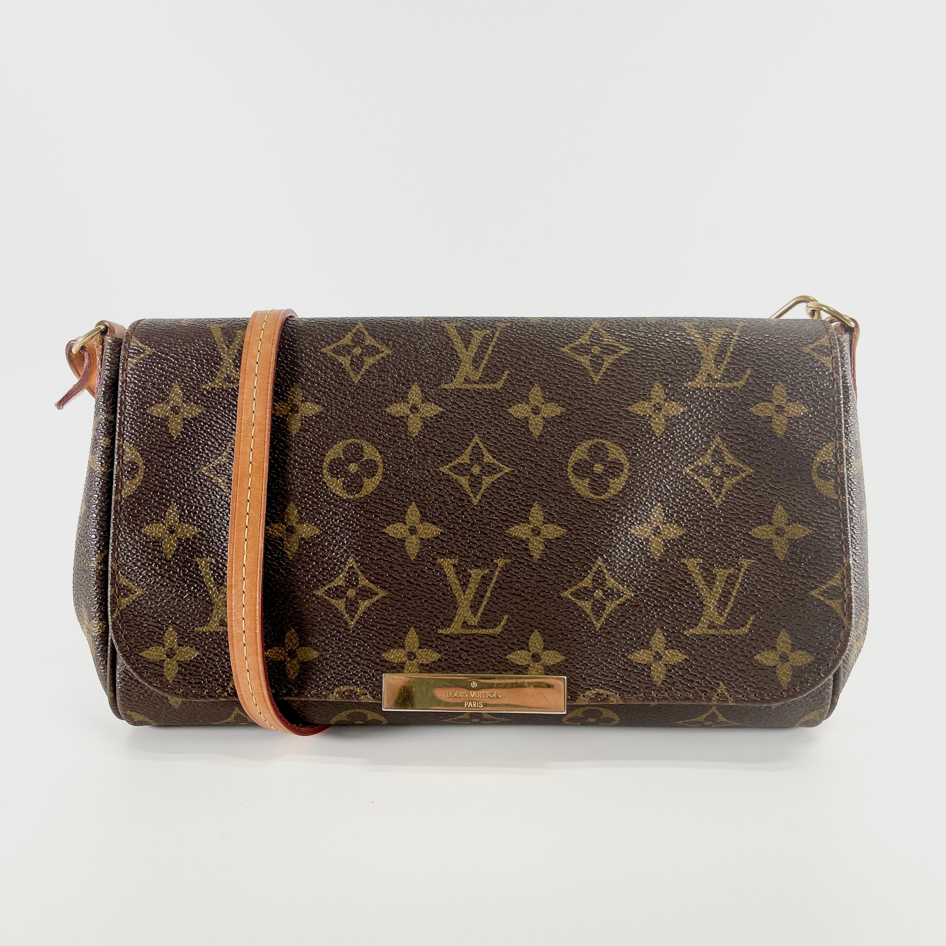2606 secondhand LV bag Faye MM M40719/DU2165/ Monogram