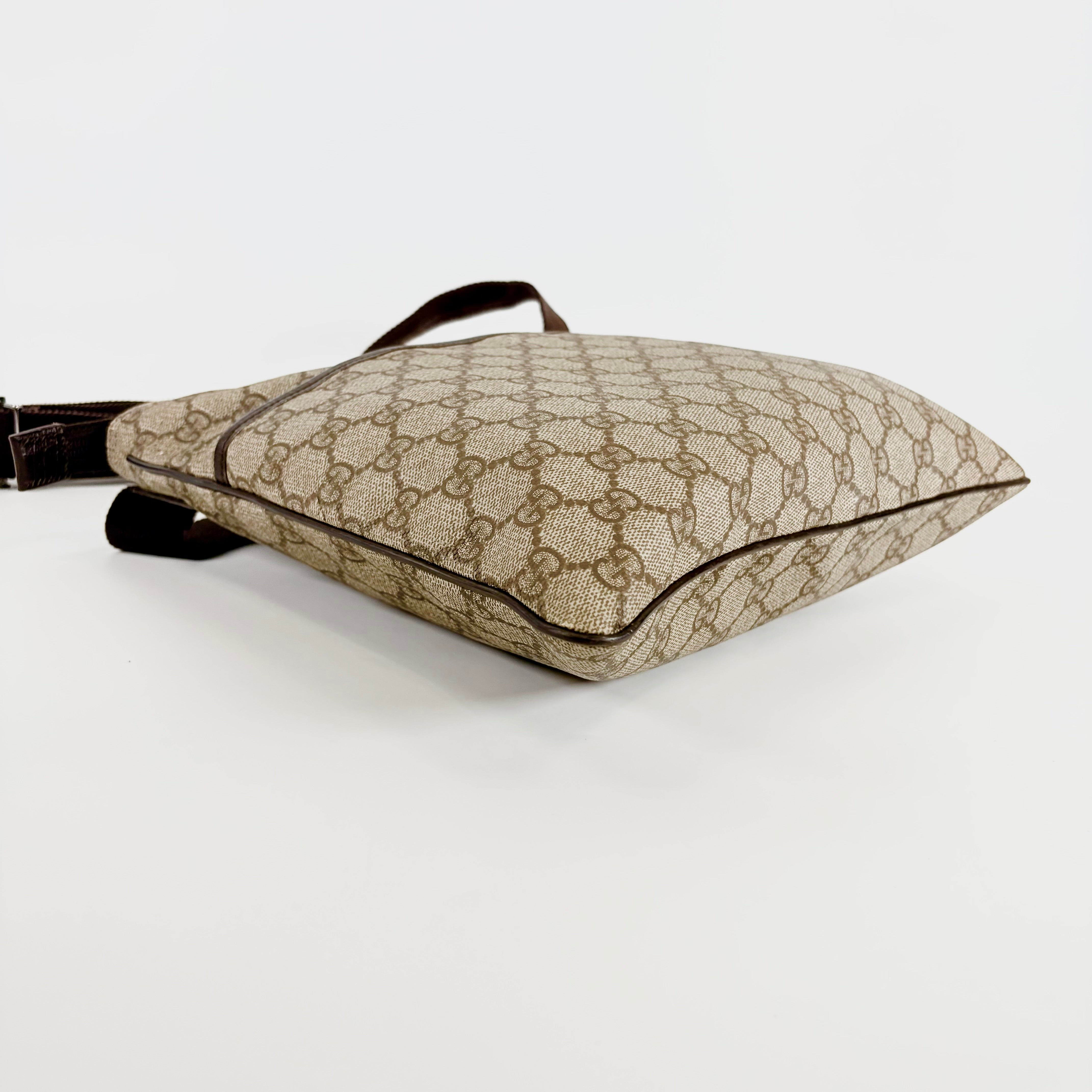 2606 secondhand Gucci brand bag 141626 GG supreme shoulder 31