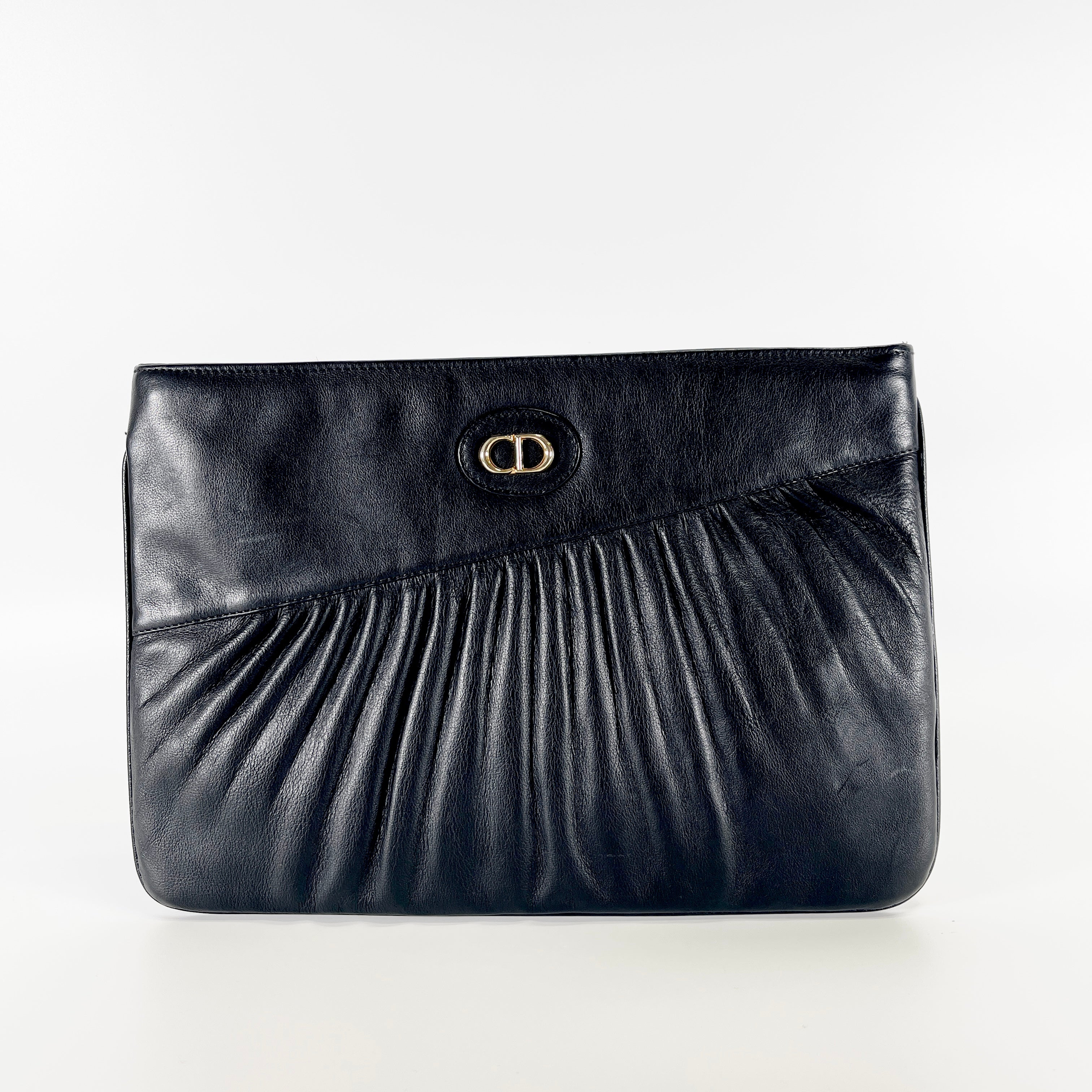 2605 secondhand CD Christian logo Clutch Bag