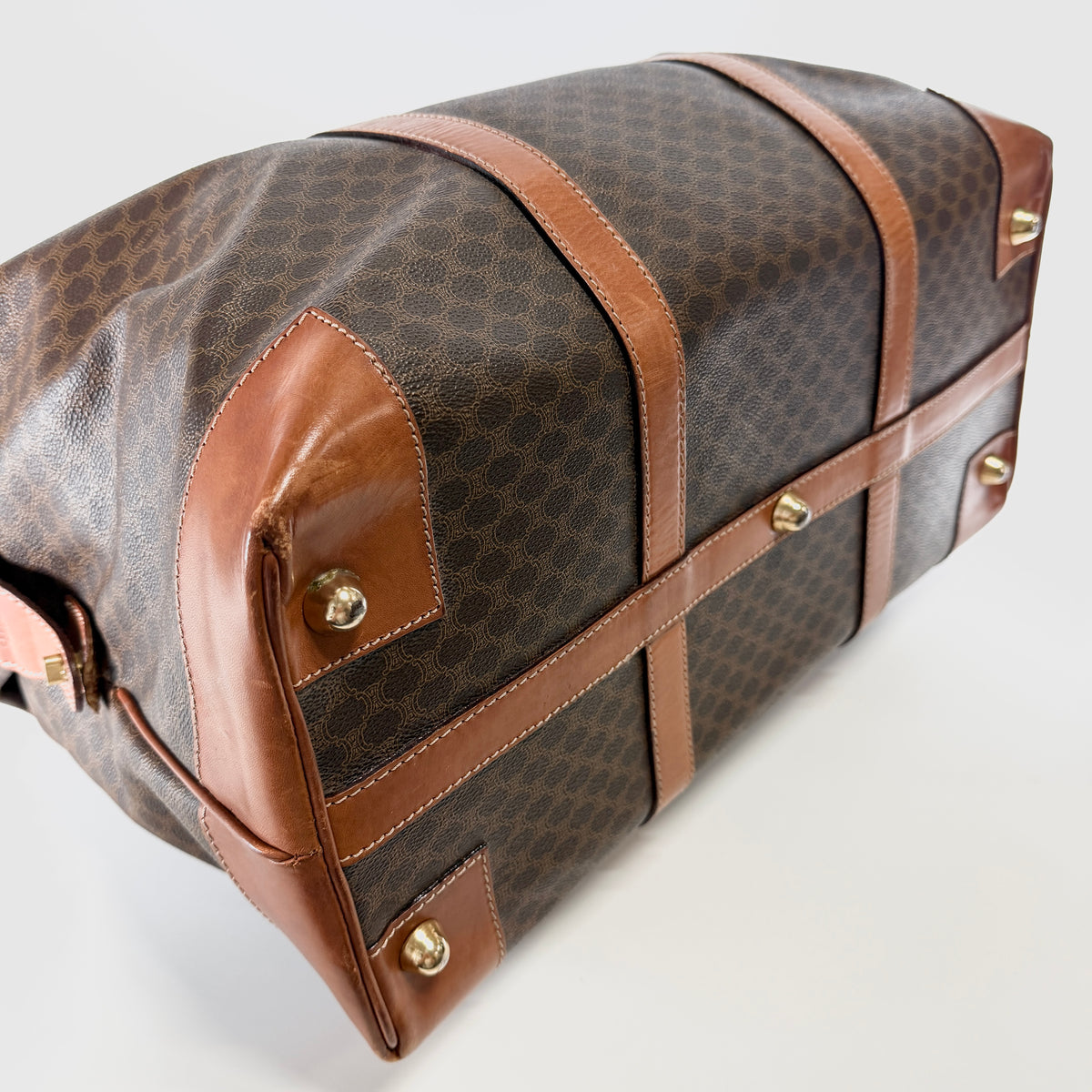 2607 secondhand CELINE Macadam Boston bag
