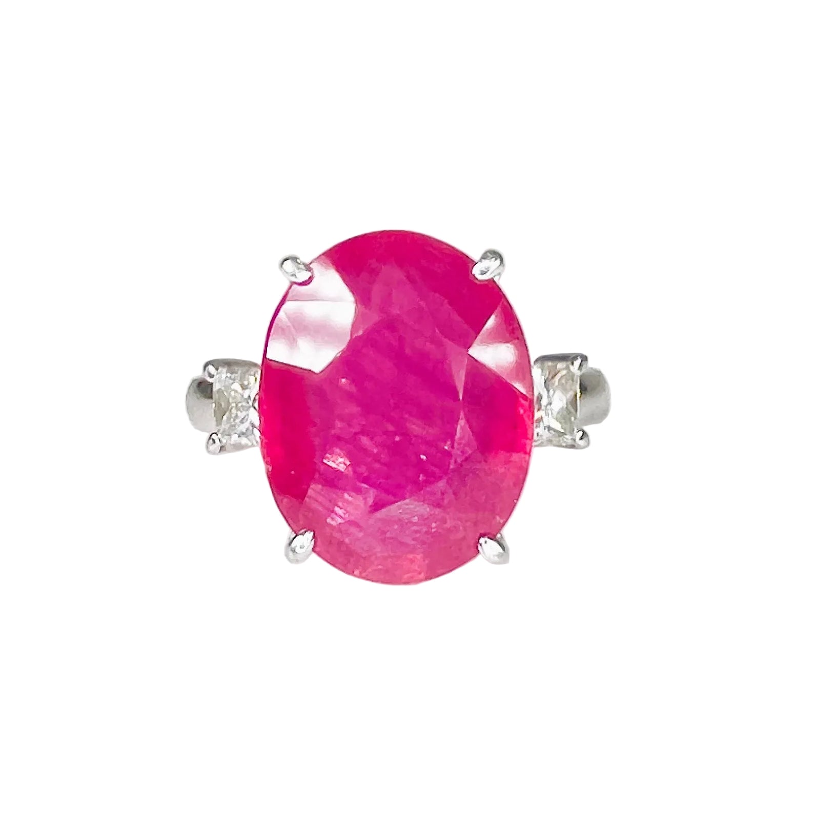 2603 secondhand K18WG R9.5ct/D0.6ct 7.6g #12