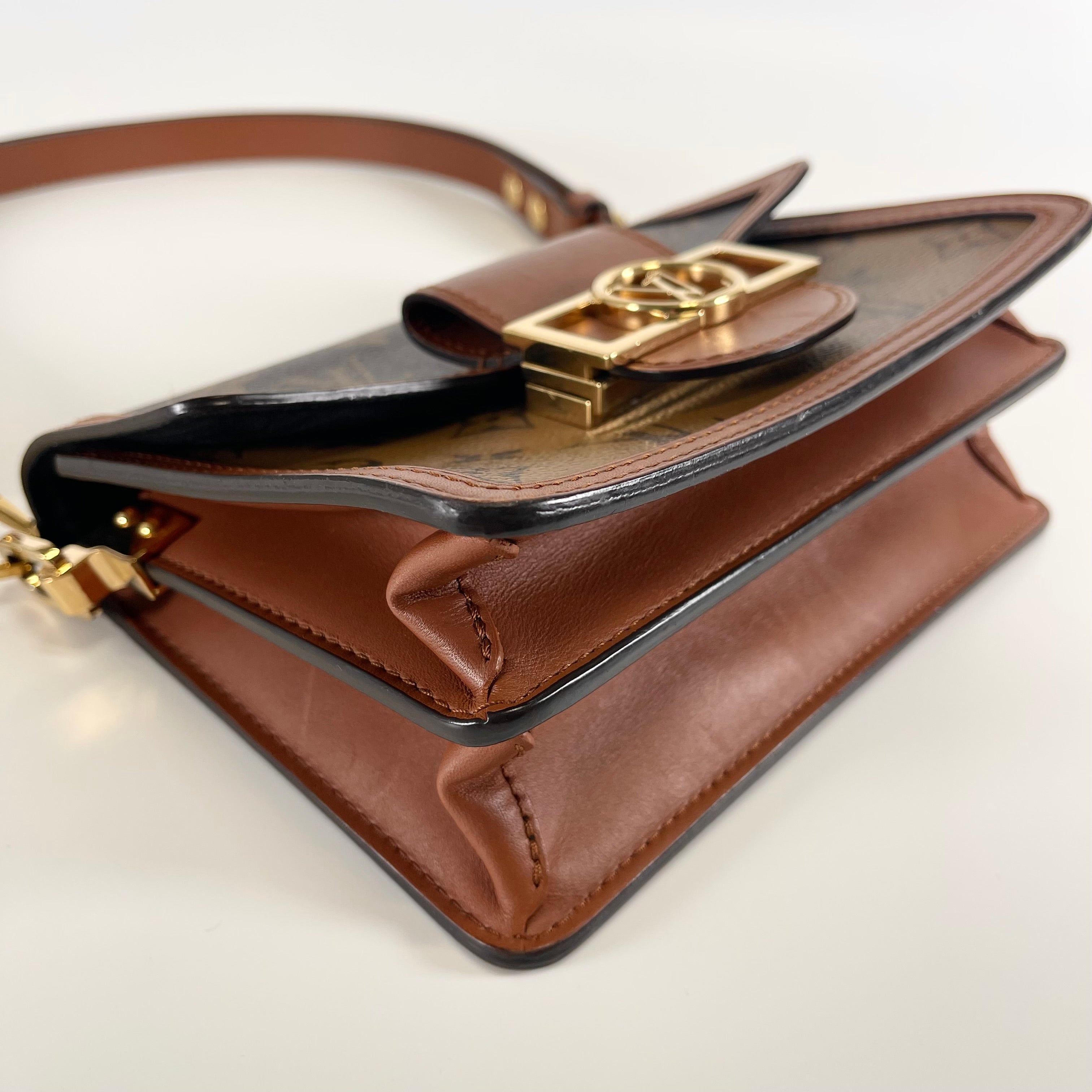 2605 secondhand LV Monogram Reverse M44580 Dauphine MINI strap