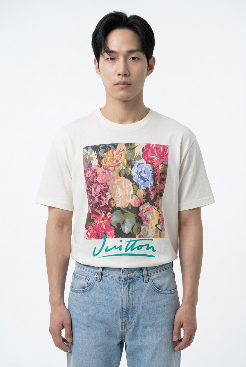 2602 secondhand LV T shirt / polo shirt