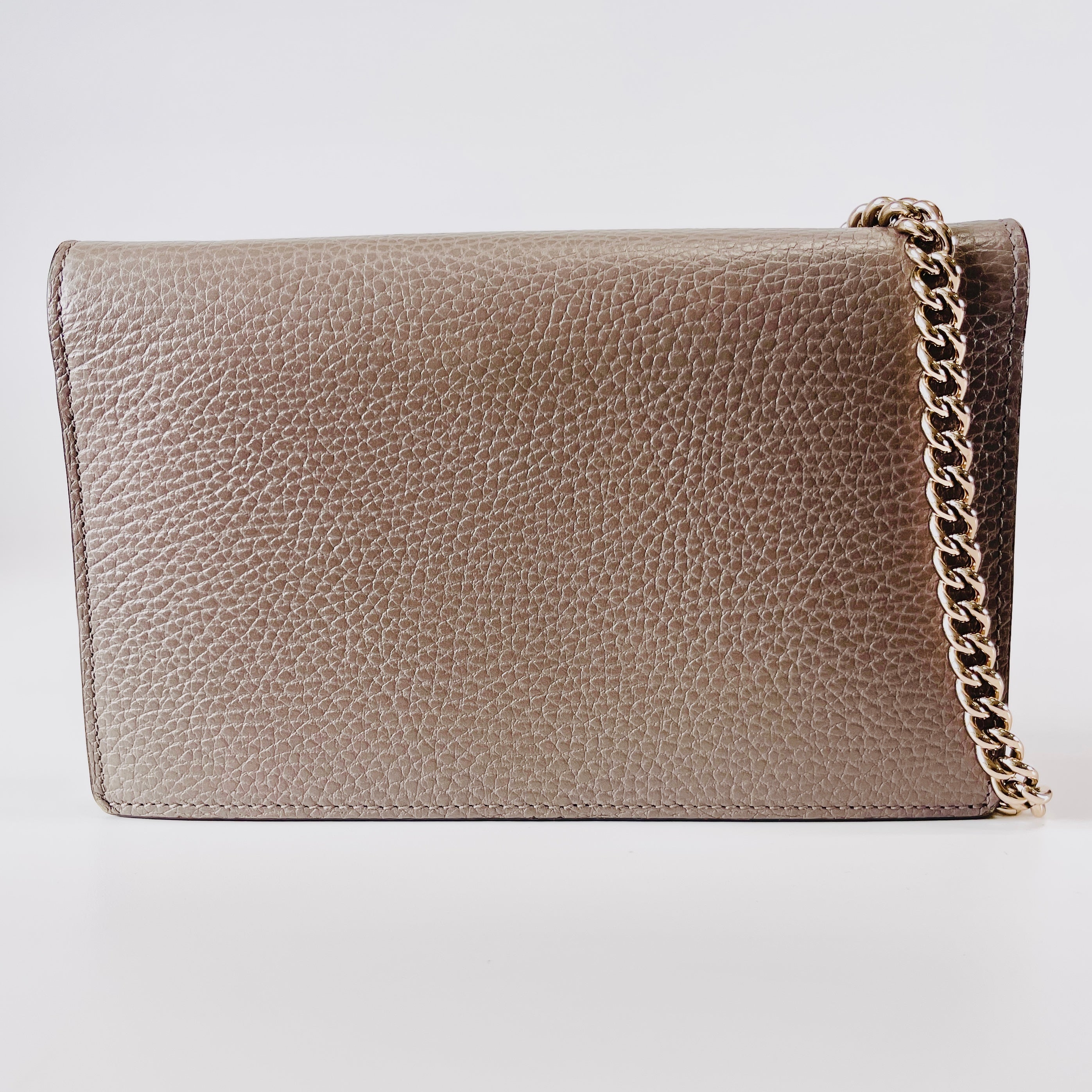2604 secondhand GUCCI GG Chain Bag