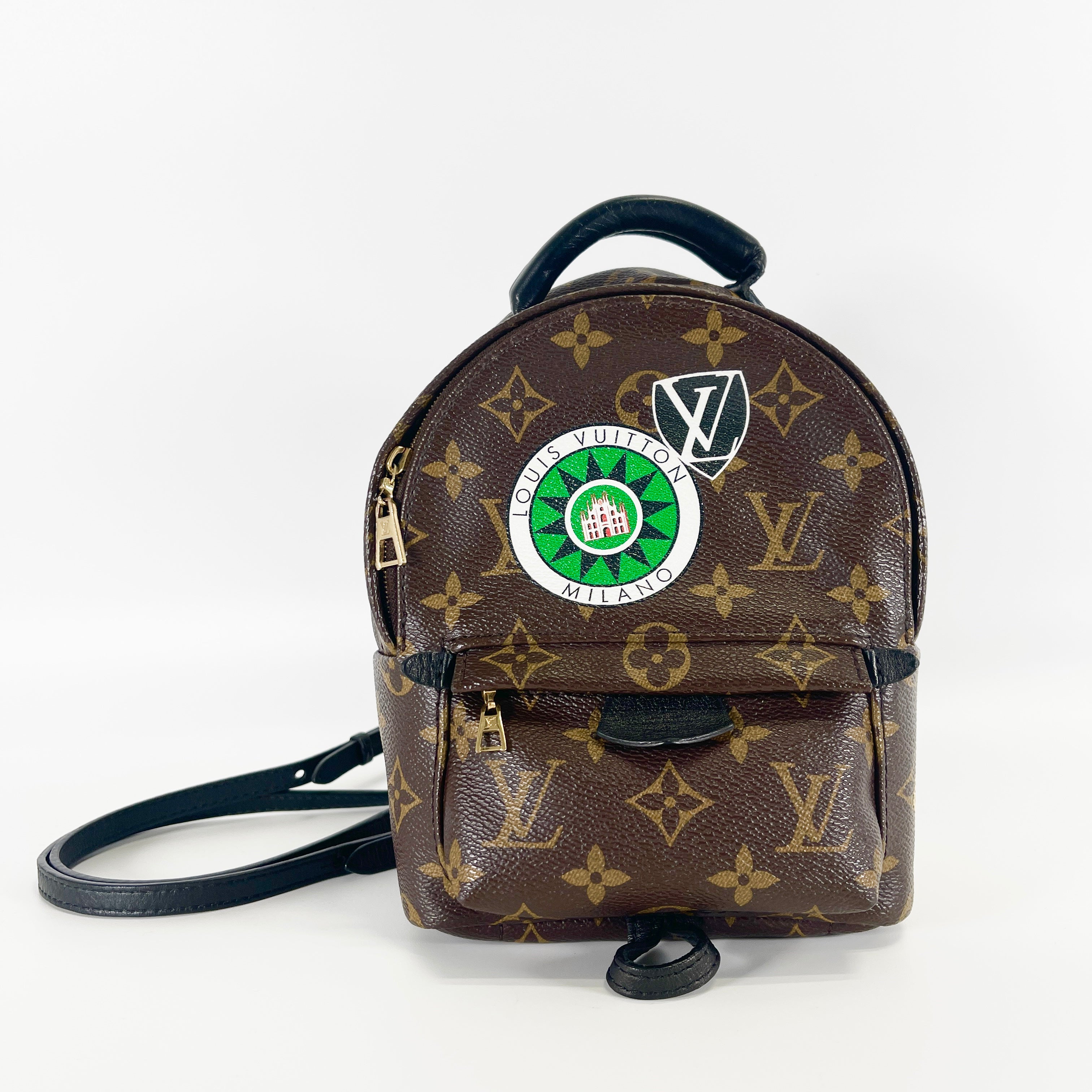 2605 secondhand LV brand bag M42971 Palm Springs backpack mini