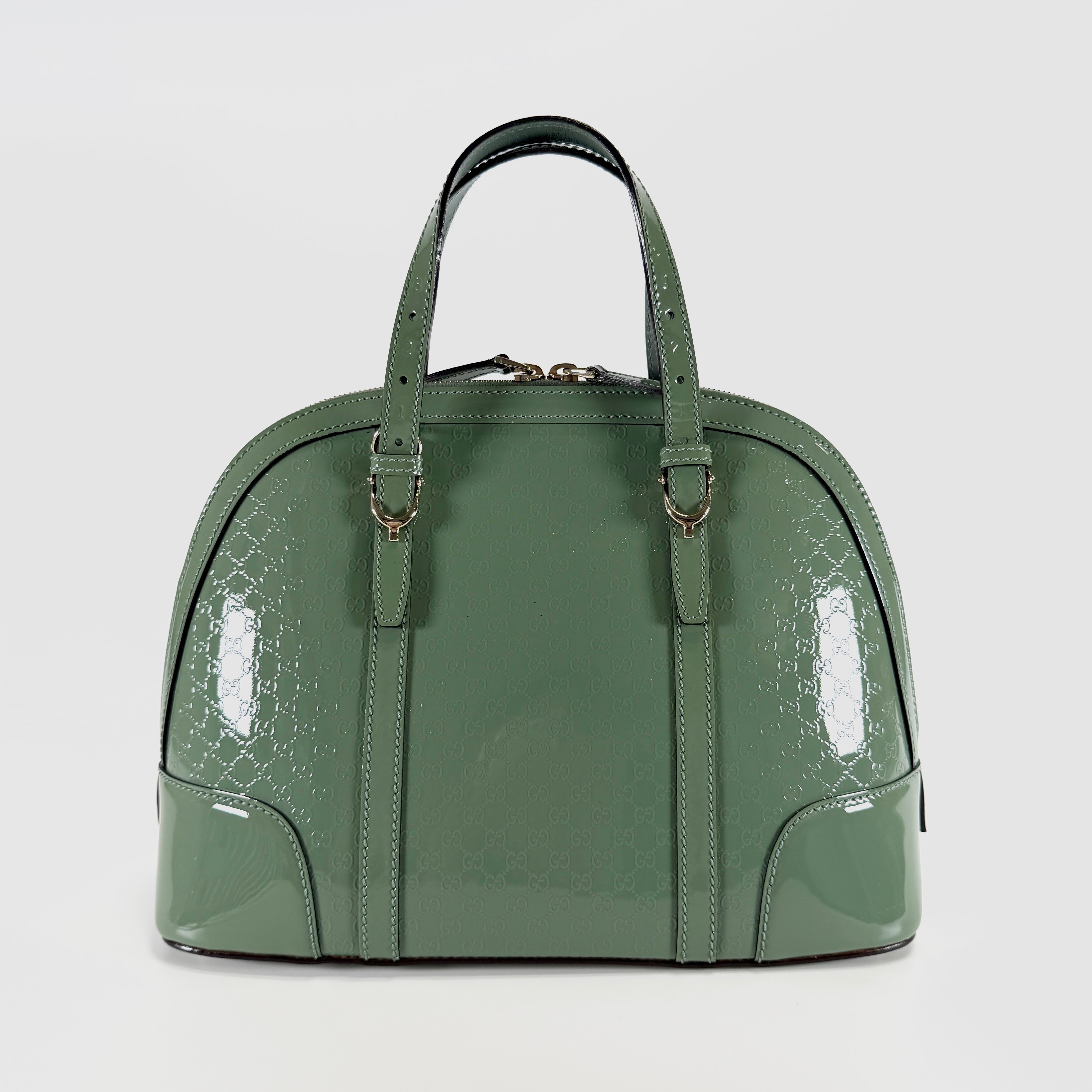 2607 secondhand GUCCI Micro GG 2WAY hand bag
