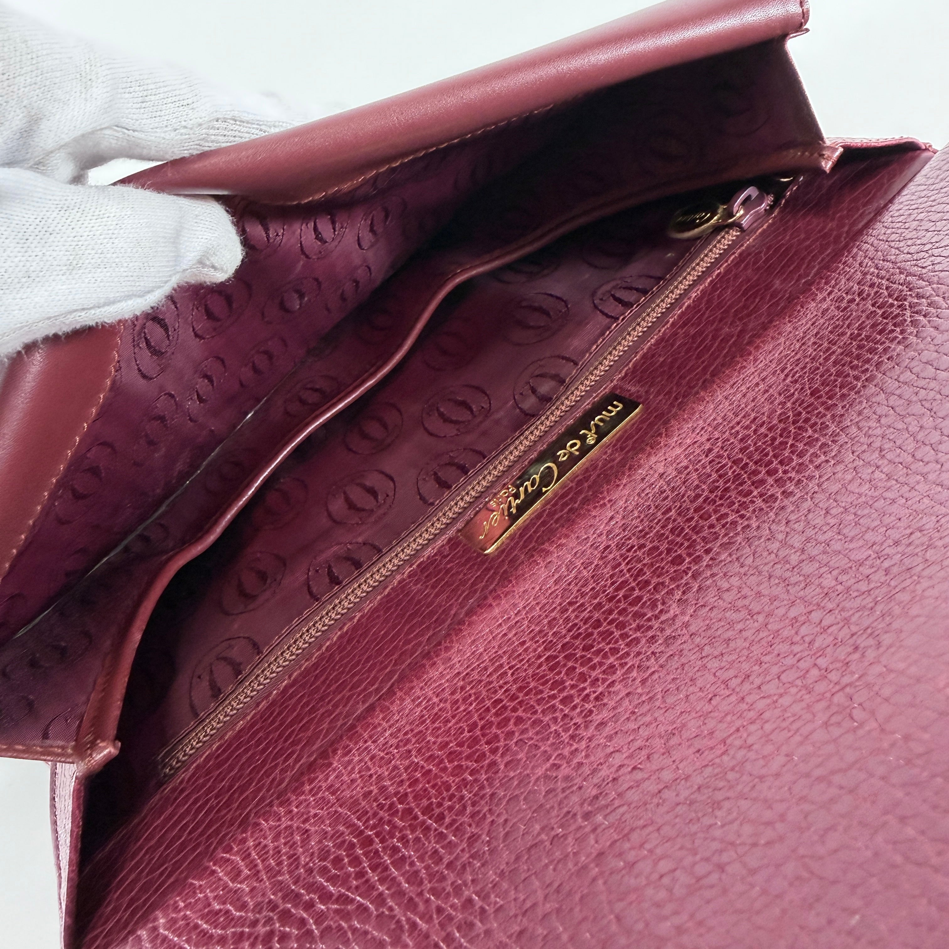 2606 secondhand CARTIER mustline Shoulder bag