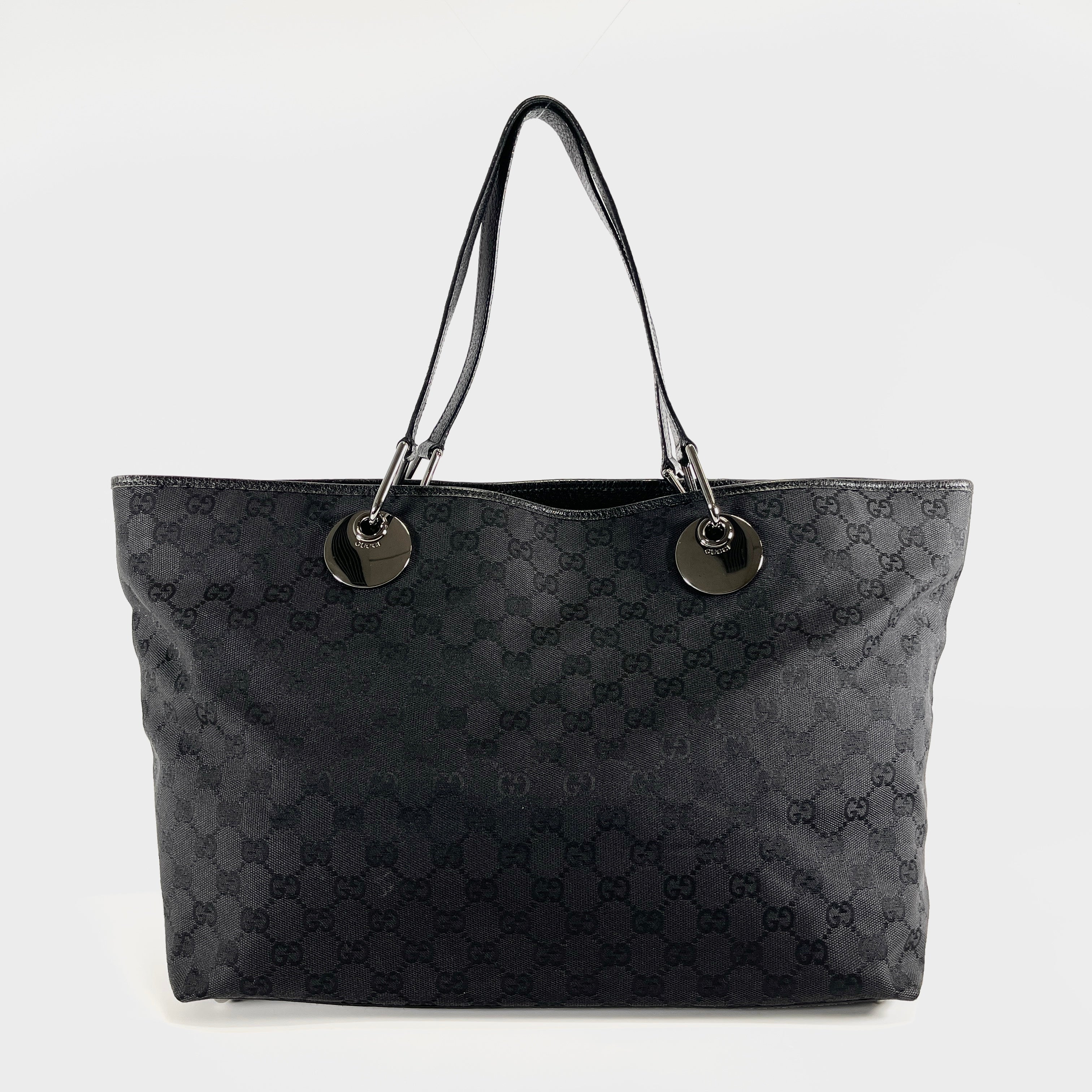 2605 secondhand GUCCI brand bag Tote black