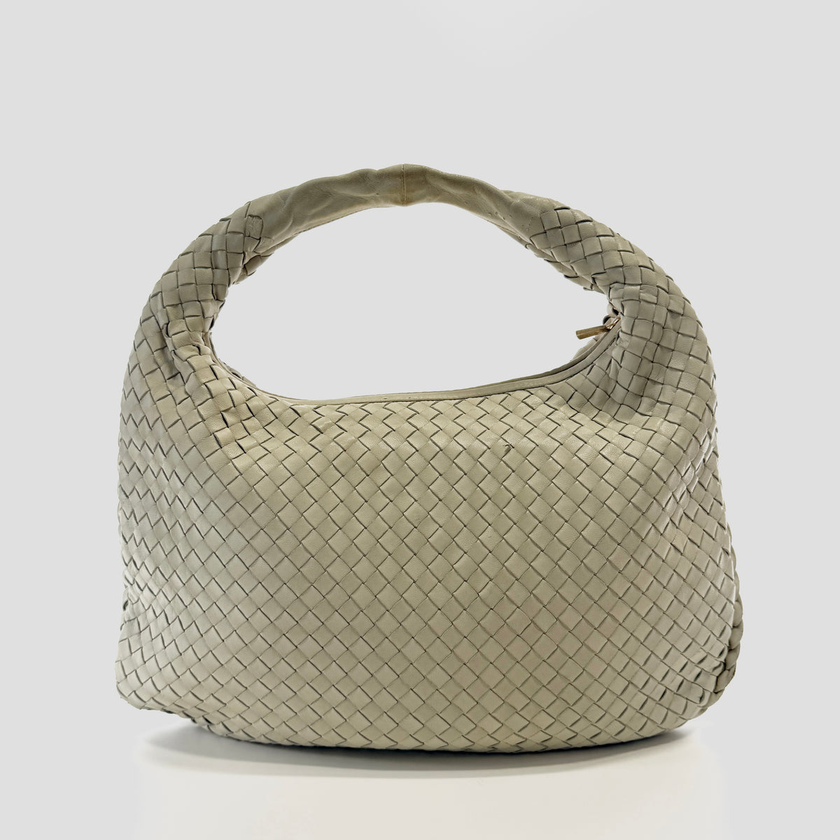 2607 secondhand BOTTEGAVENETA Shoulder bag / Crossbody Bag hobo bag Intrecciato