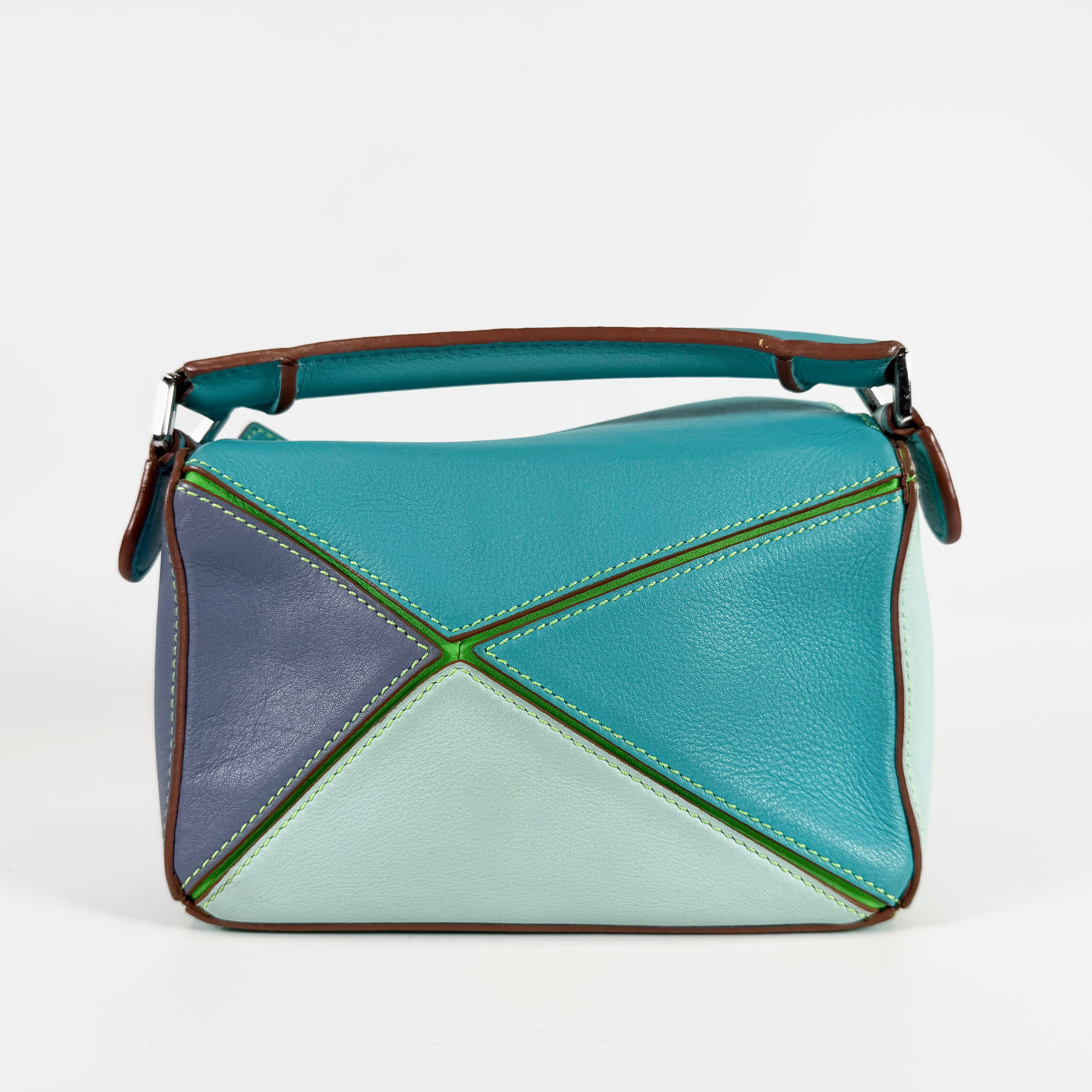 2603 secondhand LOEWE Puzzle bag Multicolor