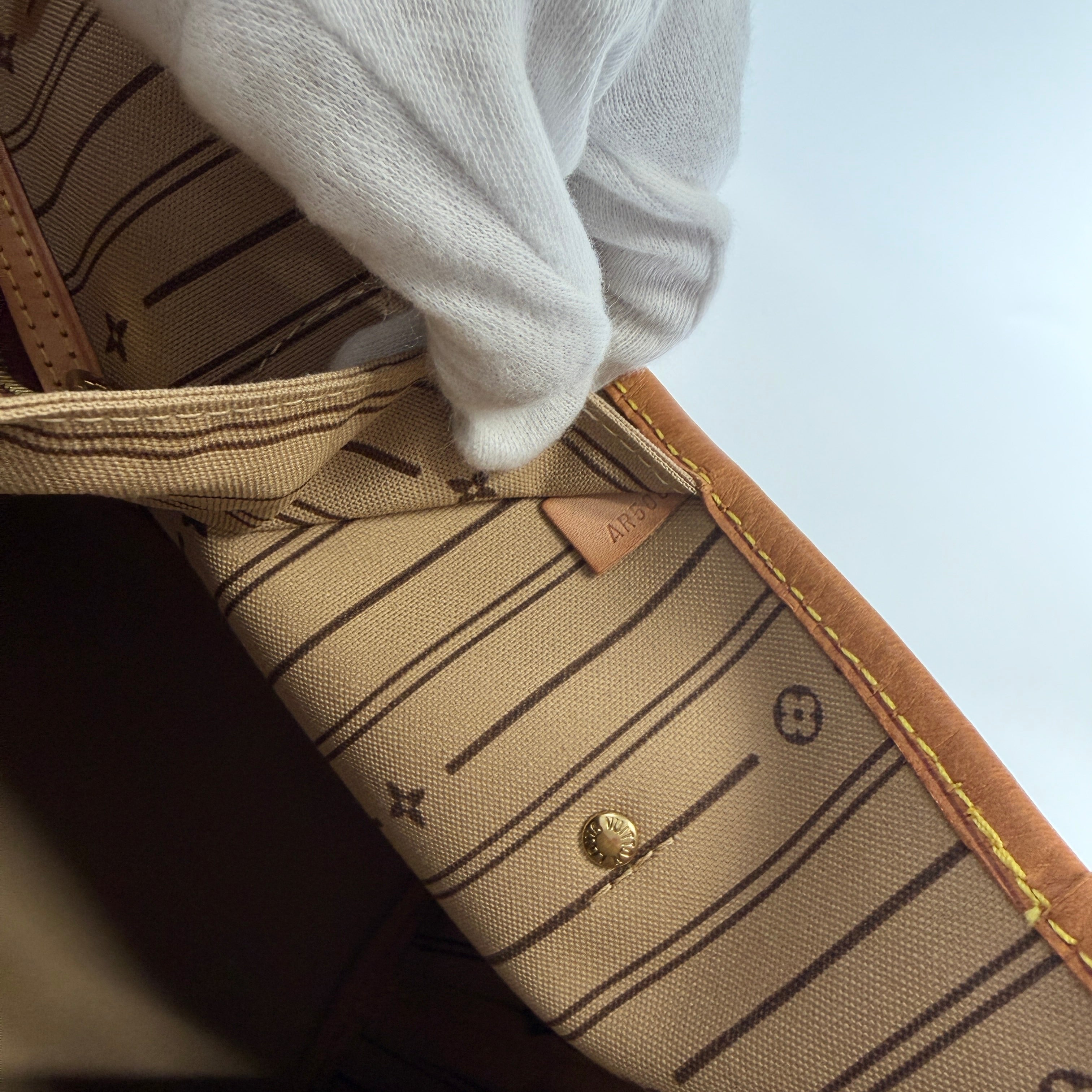 2606 secondhand LV Tote Bag Neverfull MM