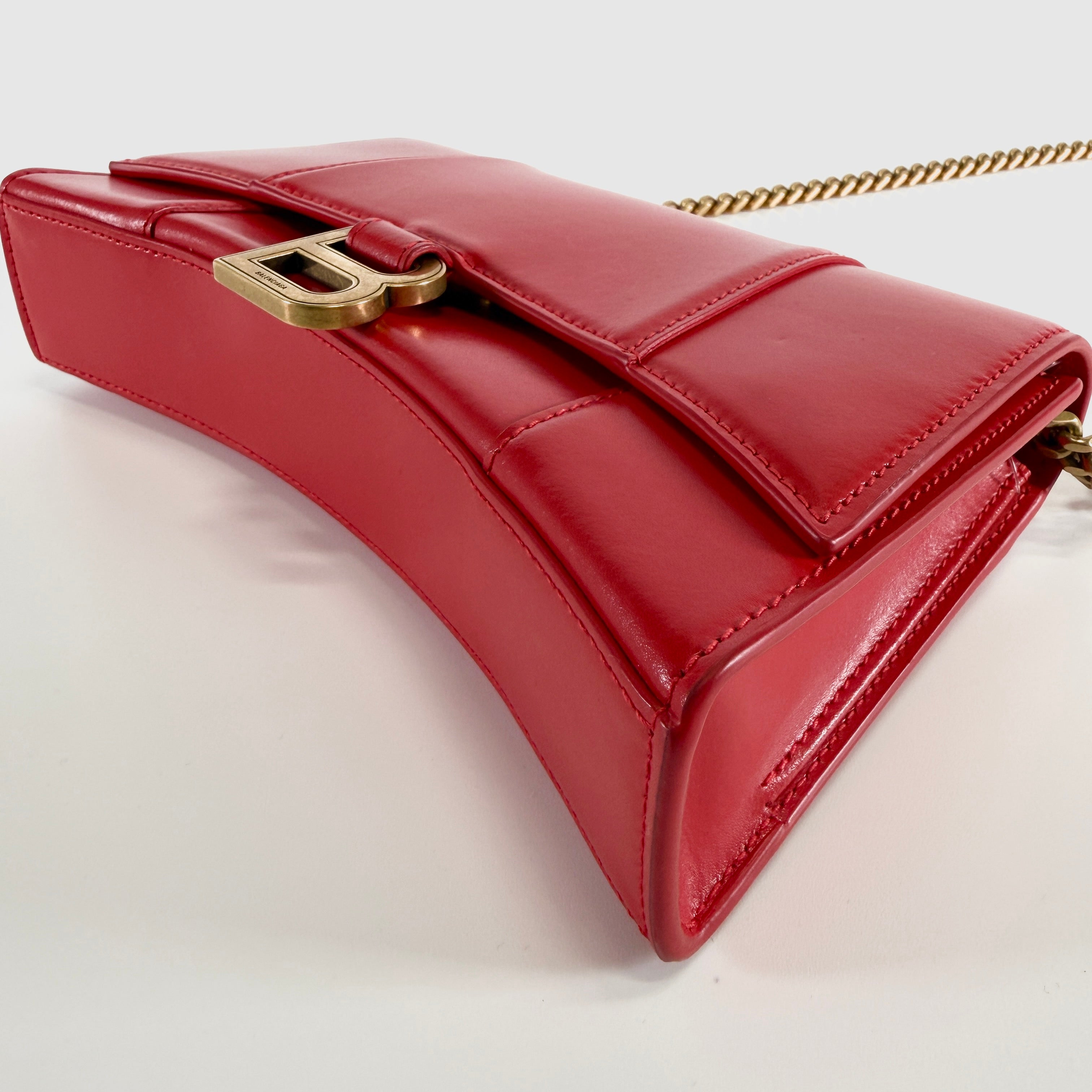 2606 secondhand BALENCIAGA Hourglass Chain Shoulder