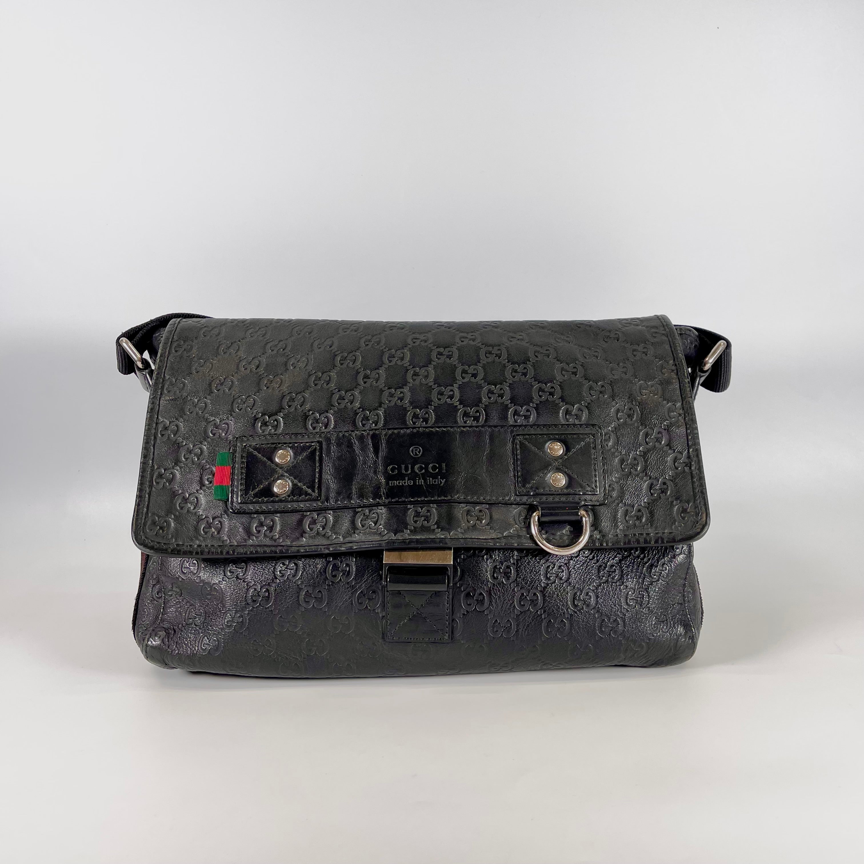 2601 secondhand GUCCI Guccissima Sherry Shoulder bag