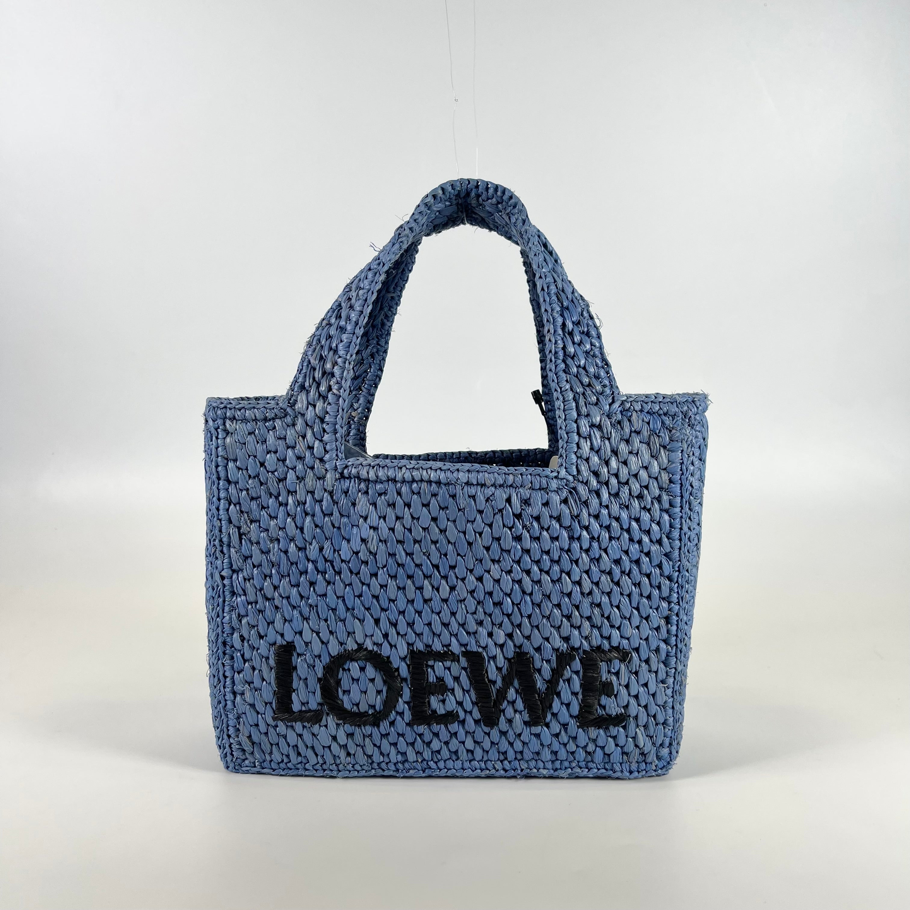 2601 LOEWE ALFIV46X01 2WAY Tote Bag basket blue