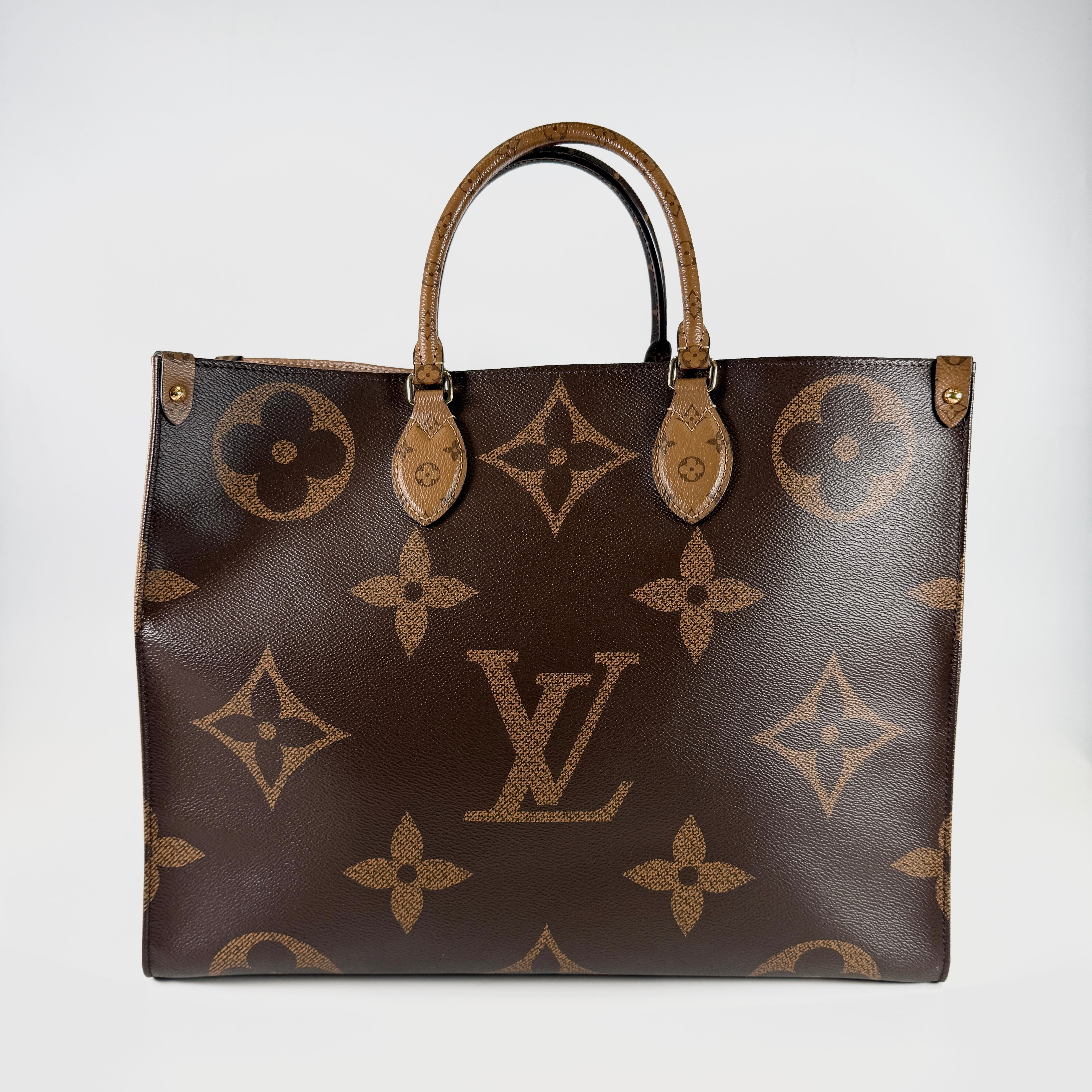 2606 secondhand LV Monogram × Reverse M44576 On the Go GM IC