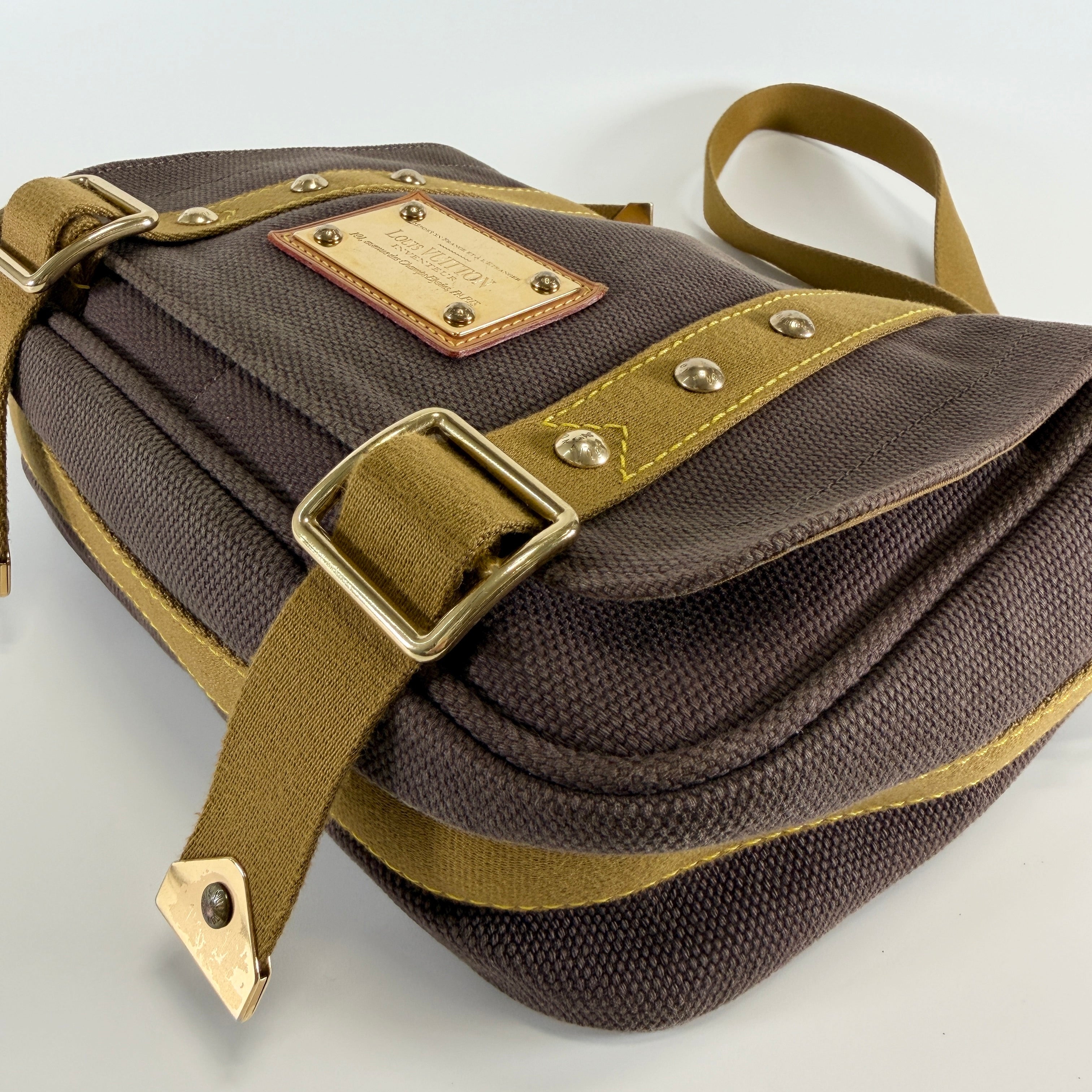 2607 secondhand LV Antigua Buzas PM